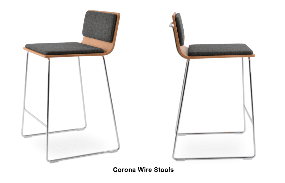 corona wire stools