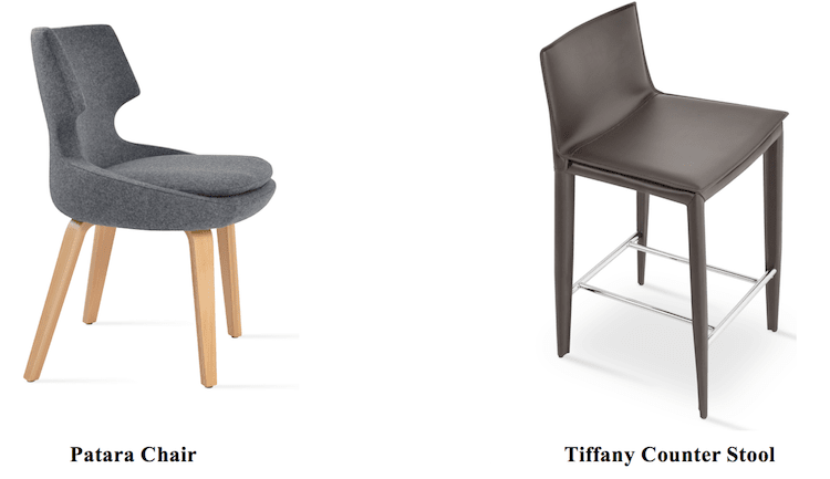 Patara Chair Tiffany Stool