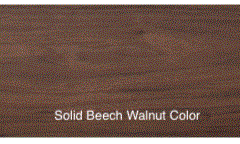 Solid beech Walnut