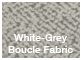 White Grey Boucle
