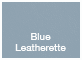 Blue Leatherette