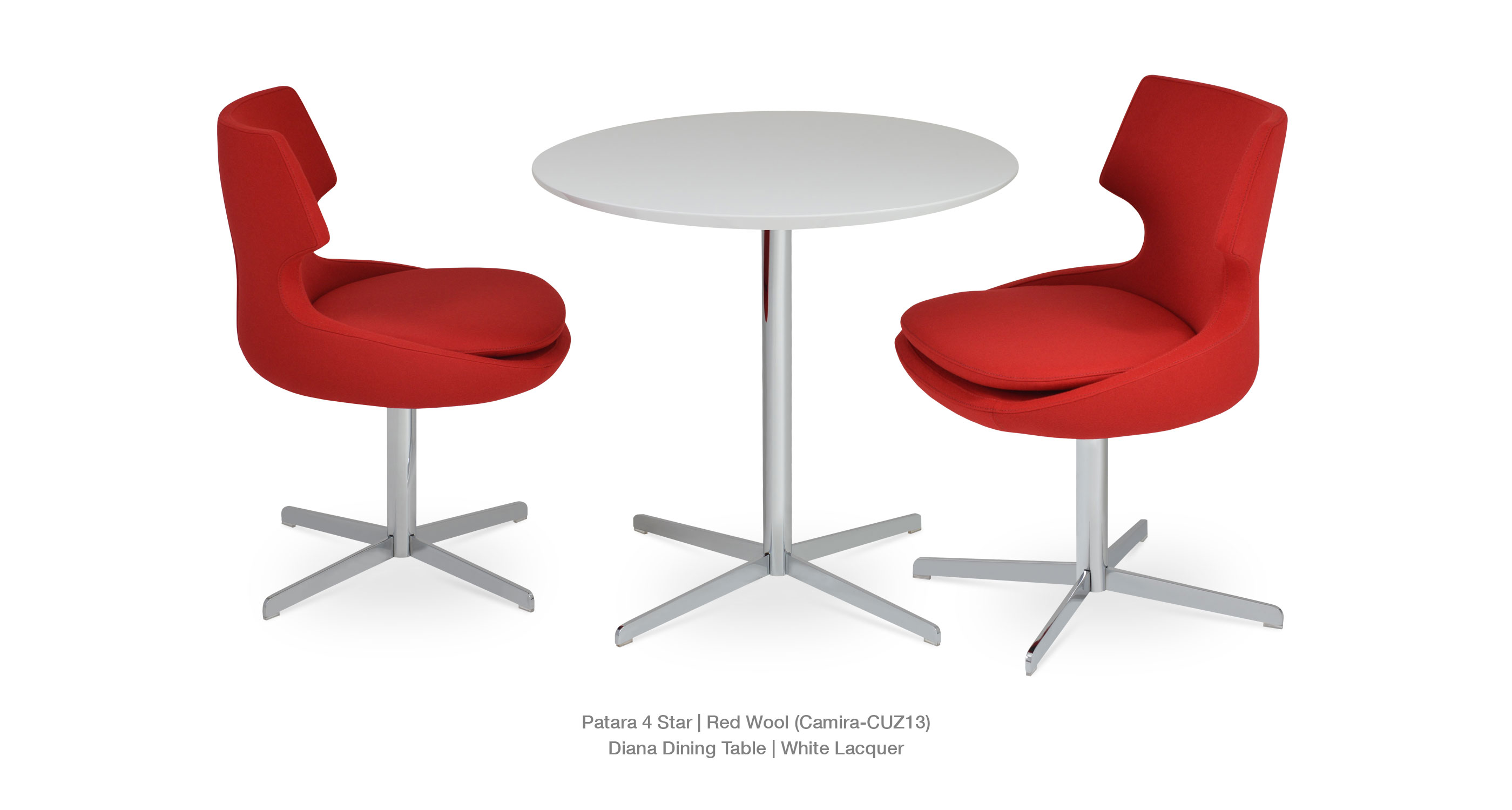 patara_4_star_red_diana_dining_white_lacquerjpg