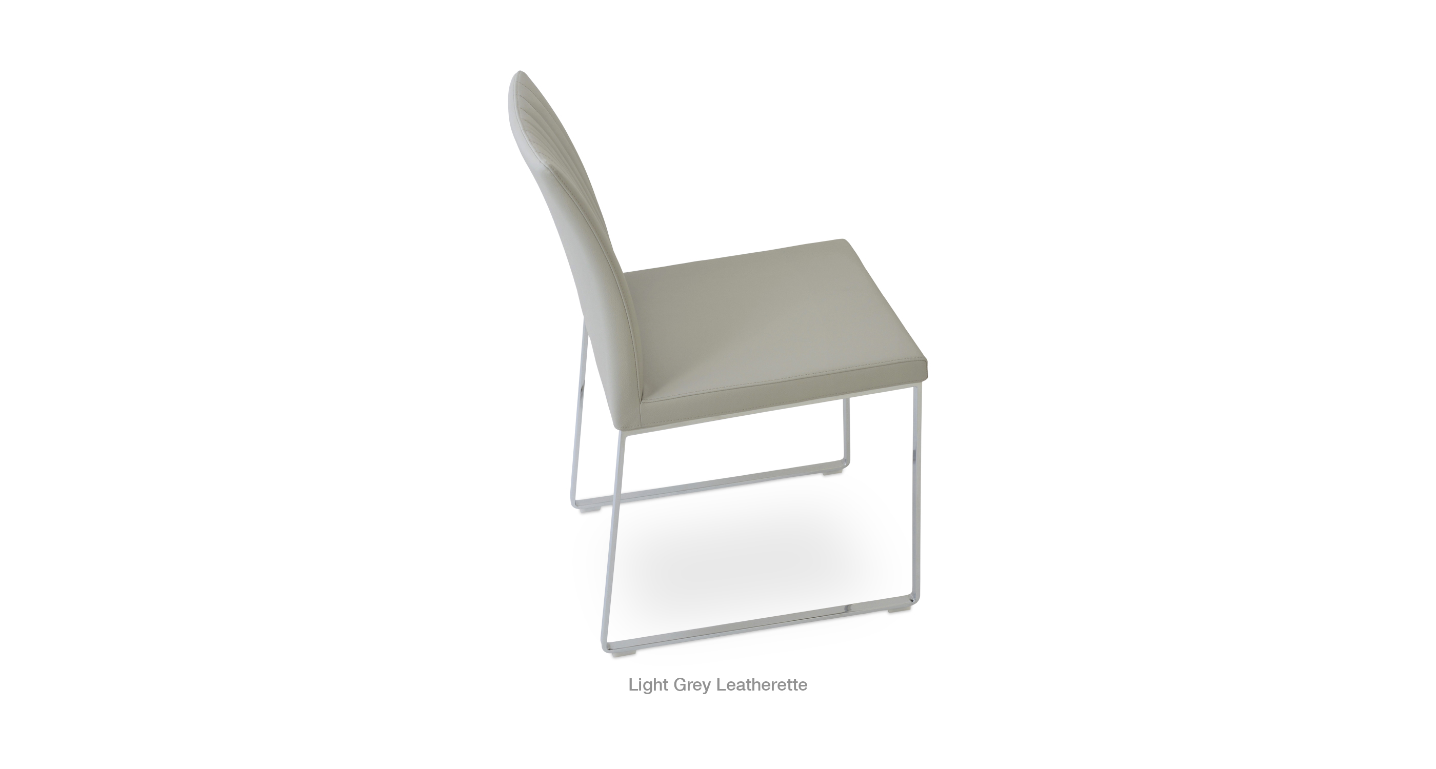 bottega_sled_chrome_light_grey_leatherettejpg
