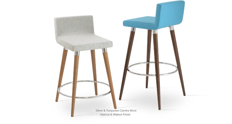 modern_stool_silver_wool_turquoisejpg