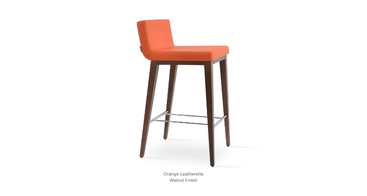 dallas_wood_stool_orange_leatherette_walnutjpg