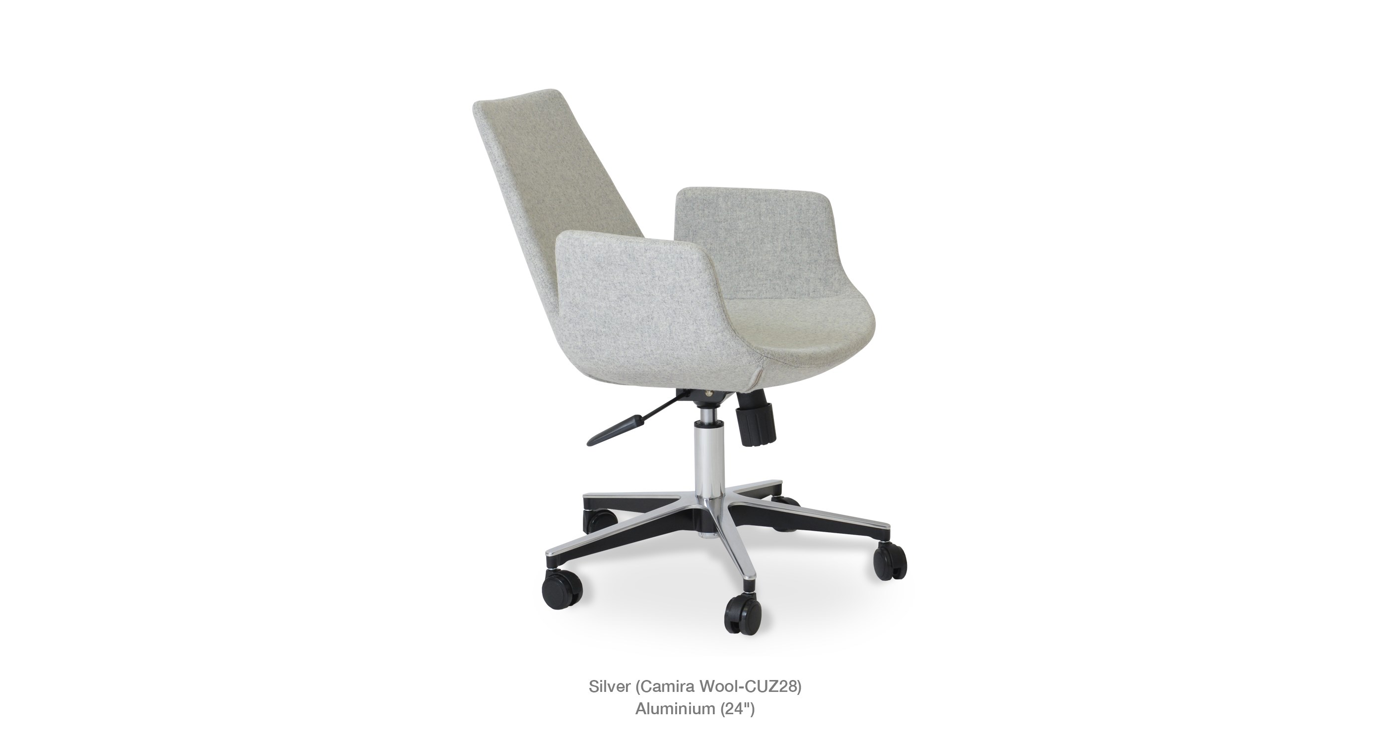 Eiffel Arm Office Silver