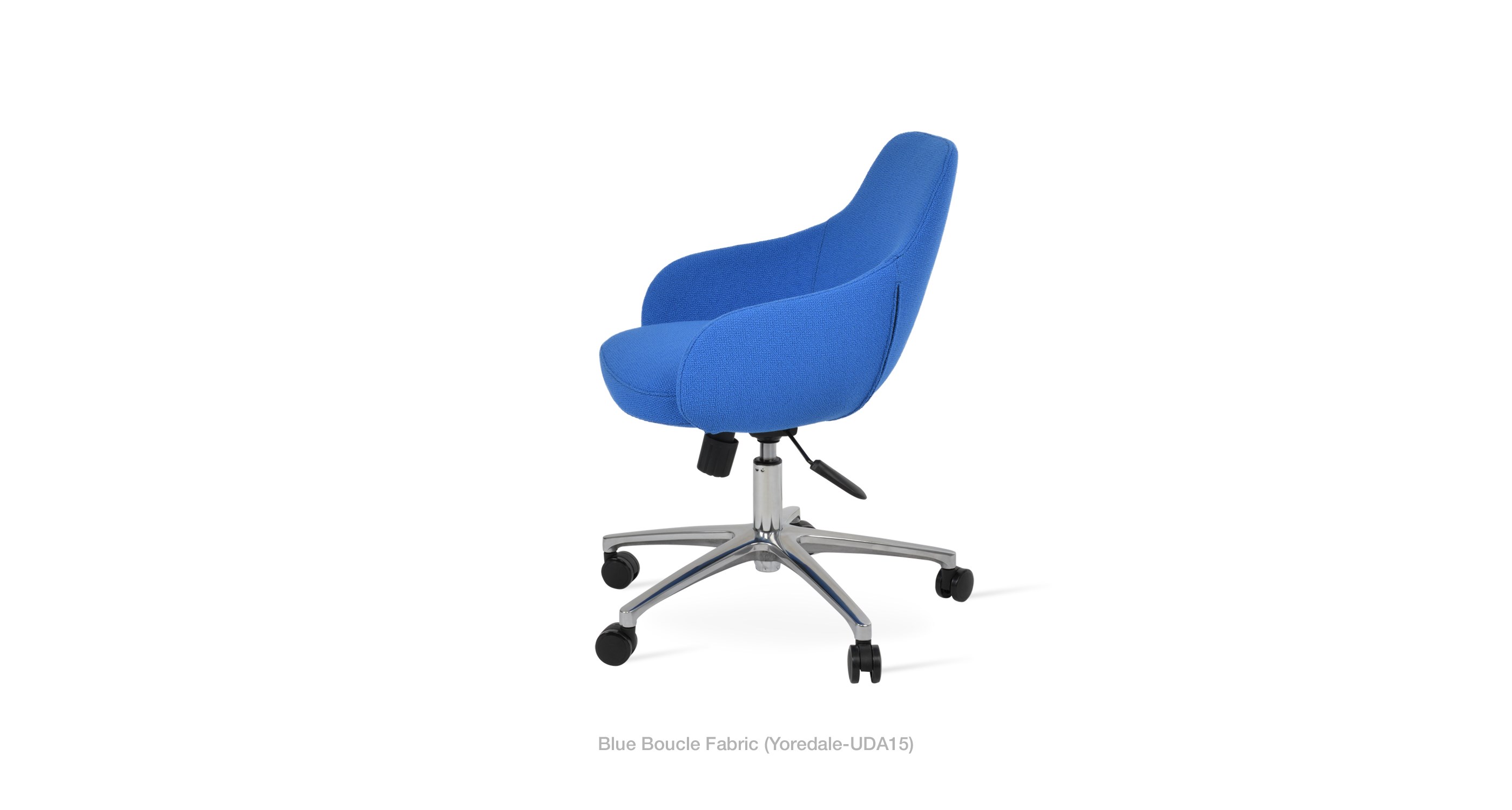 blue boucle