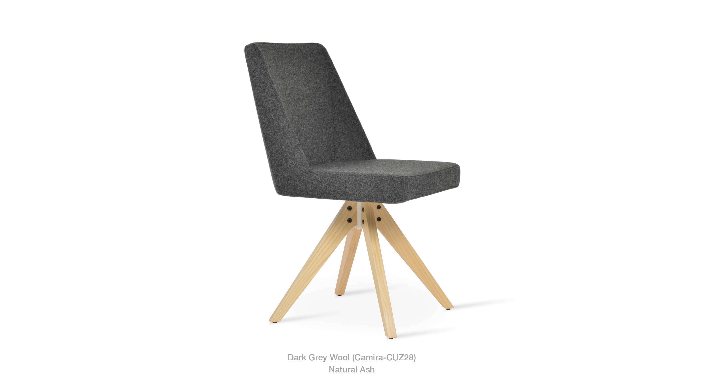 dark grey wool