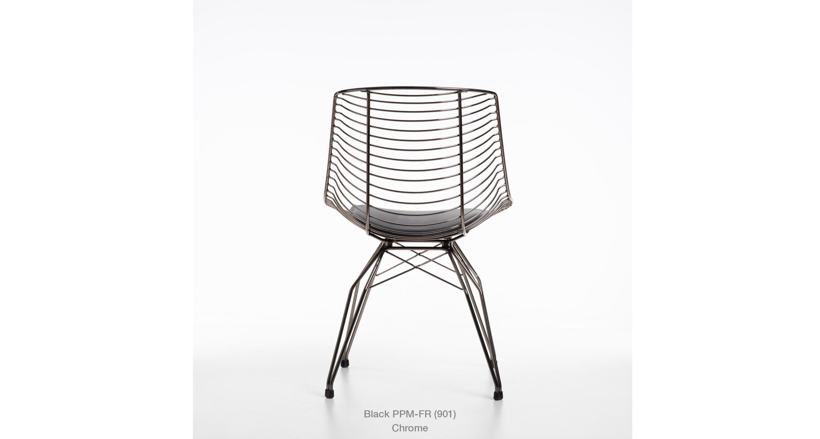 Tiger Dining Black Ppm Chrome