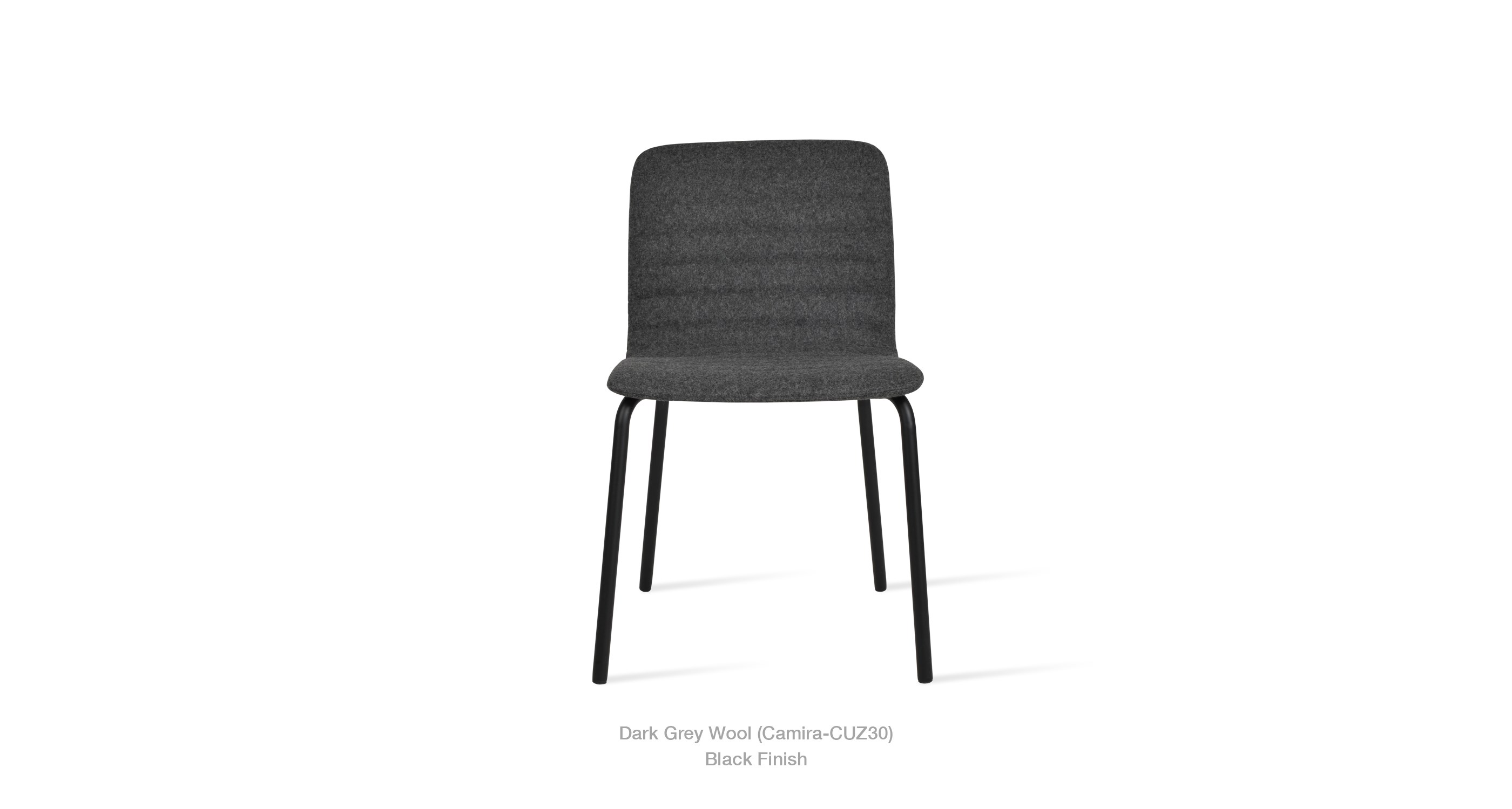 Isa Metal Dark Grey Wool