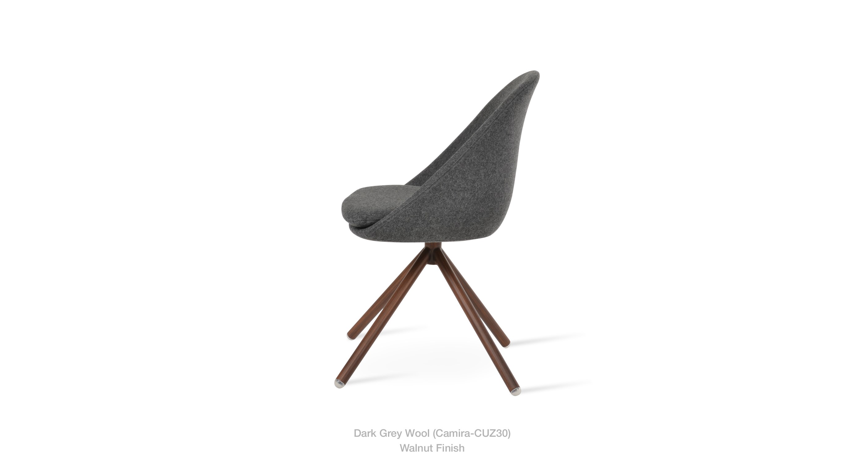 dark grey wool