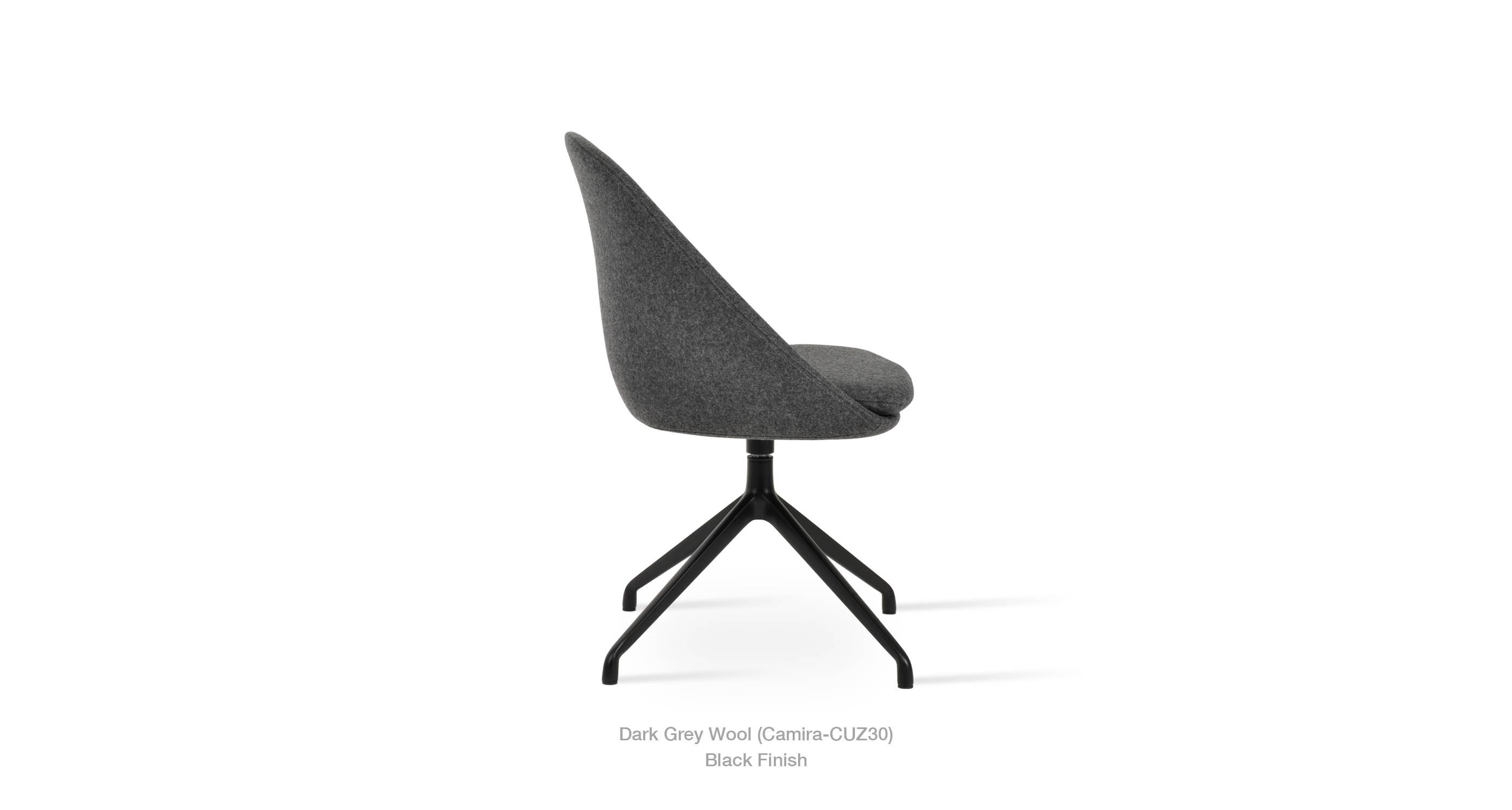 Avanos Spider Dark Grey Wool