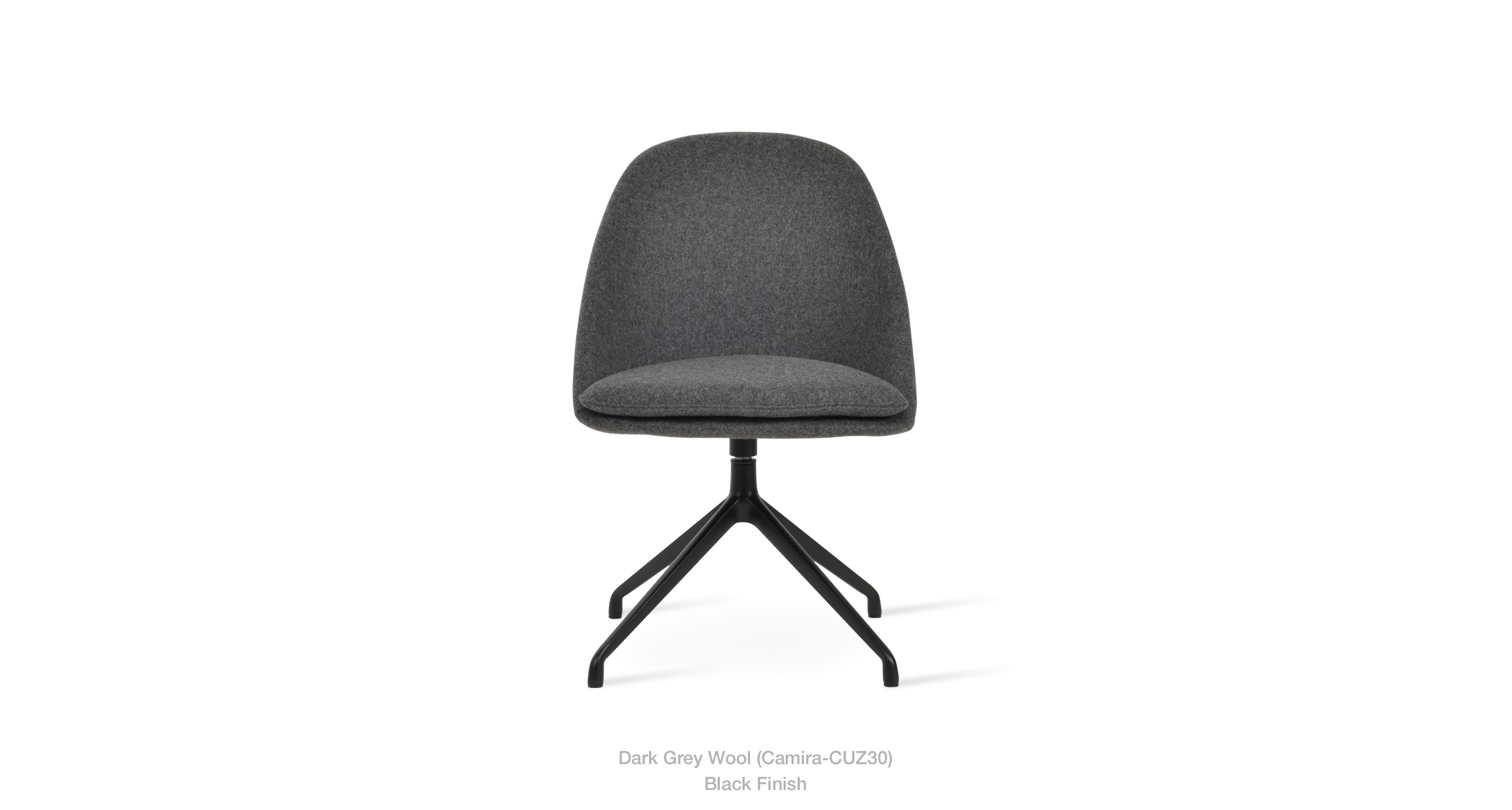 dark grey wool