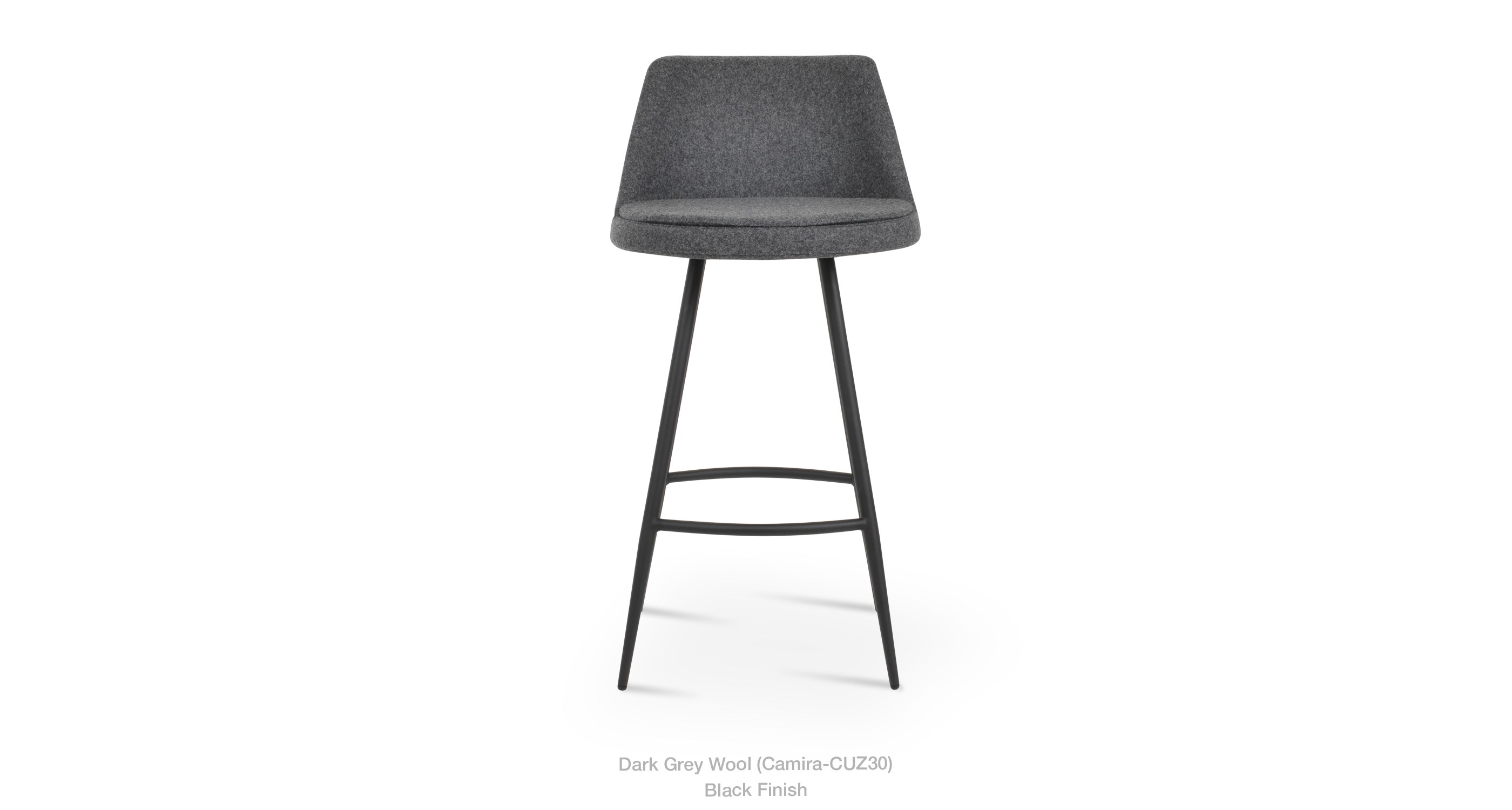 dark grey wool