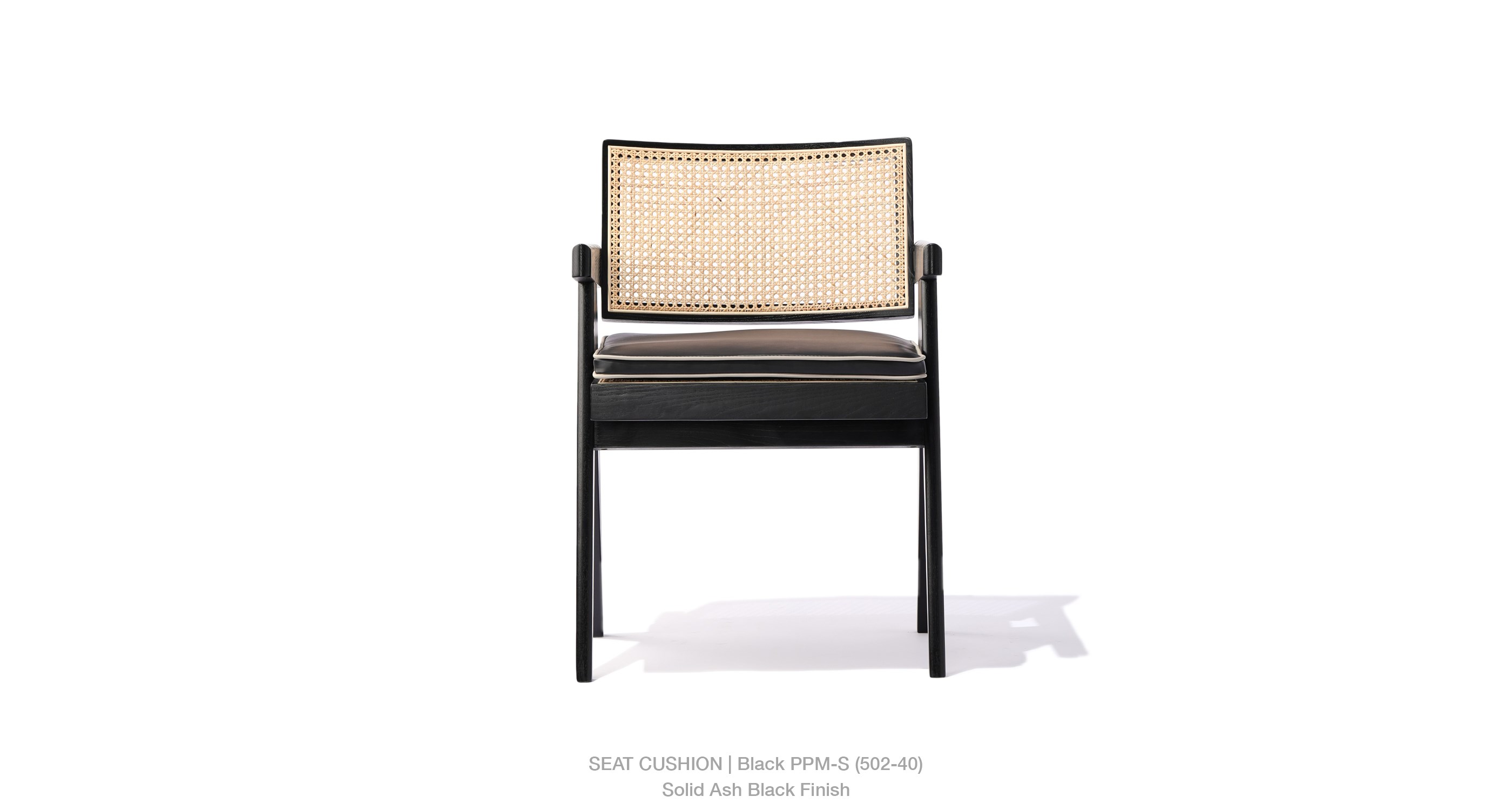 black ppm seat cushion