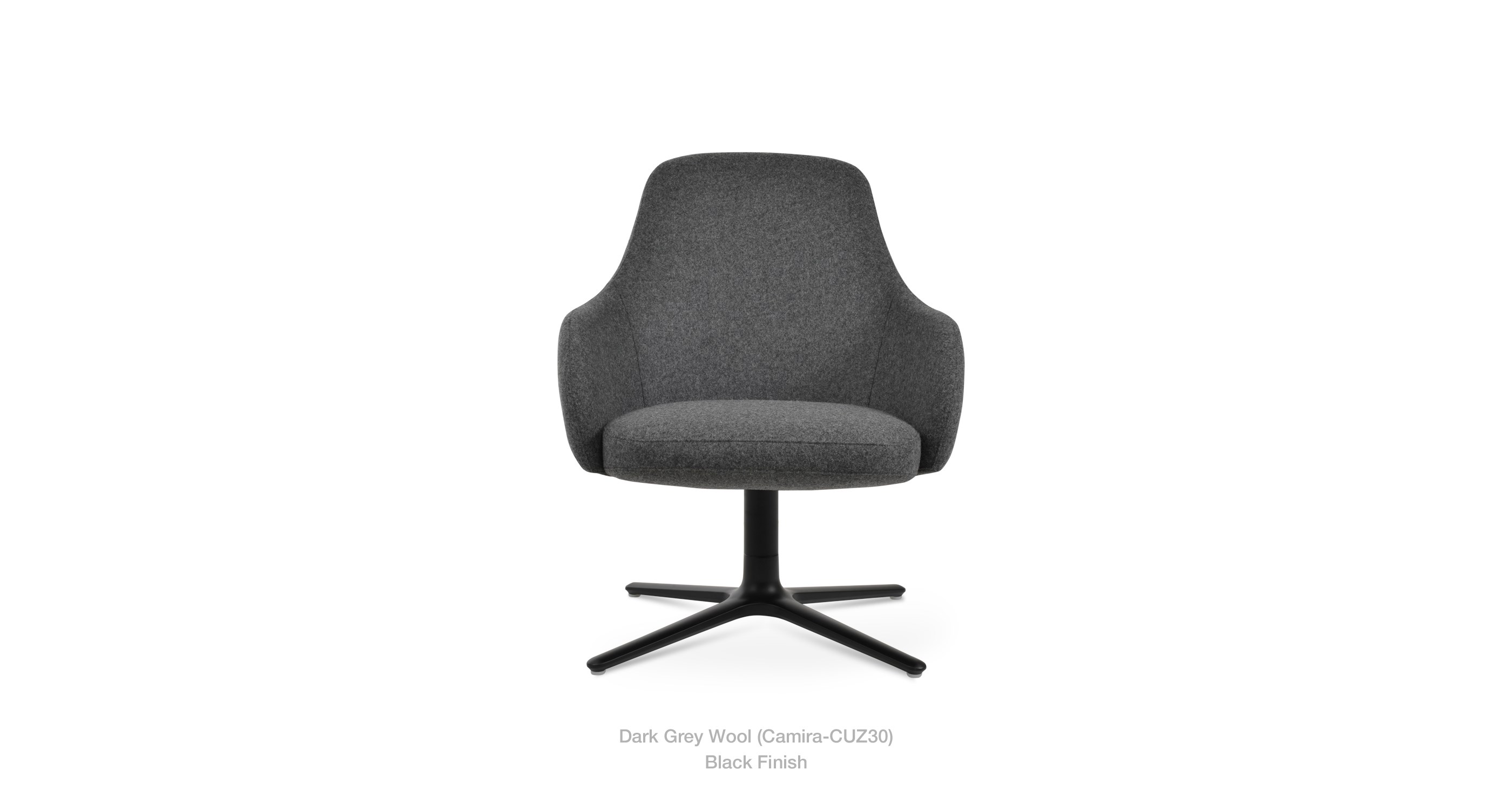 dark grey wool