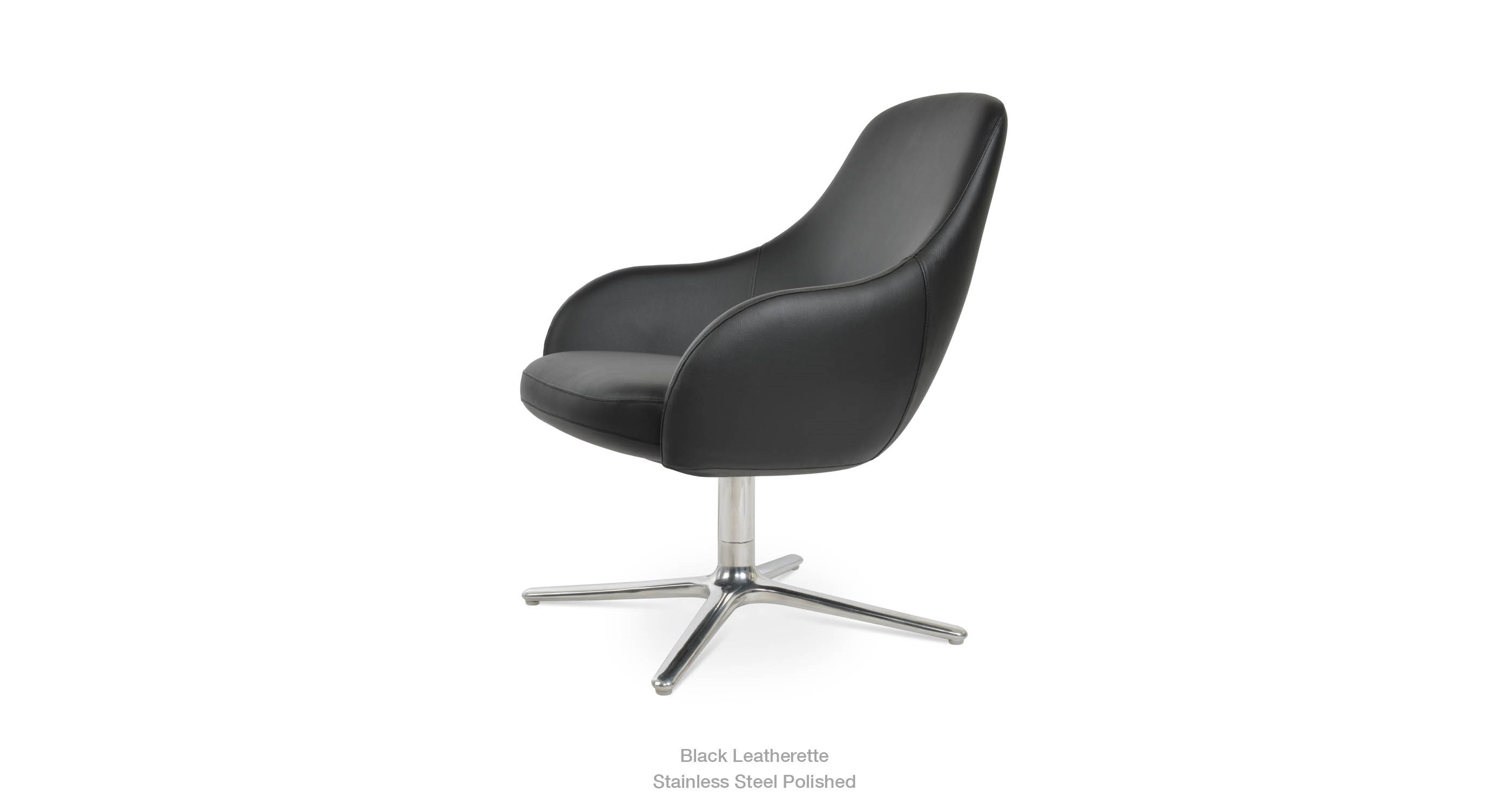 2021 07 27 Gazel Lounge Black Leatherette