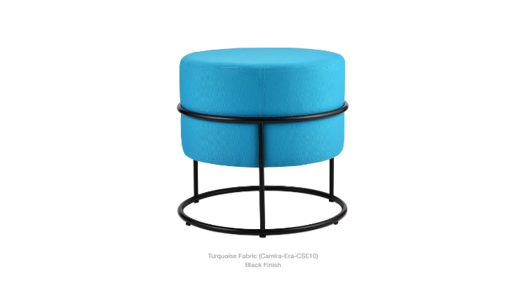 Colombo Stackable Pouf Turquoise