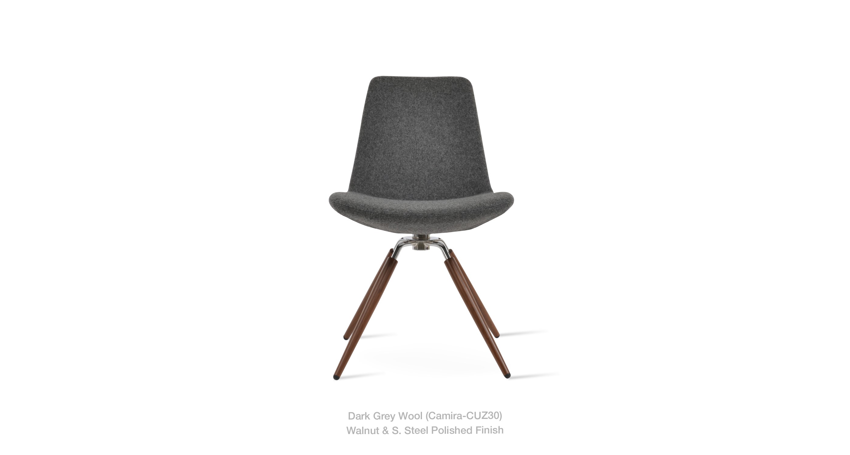 dark grey wool