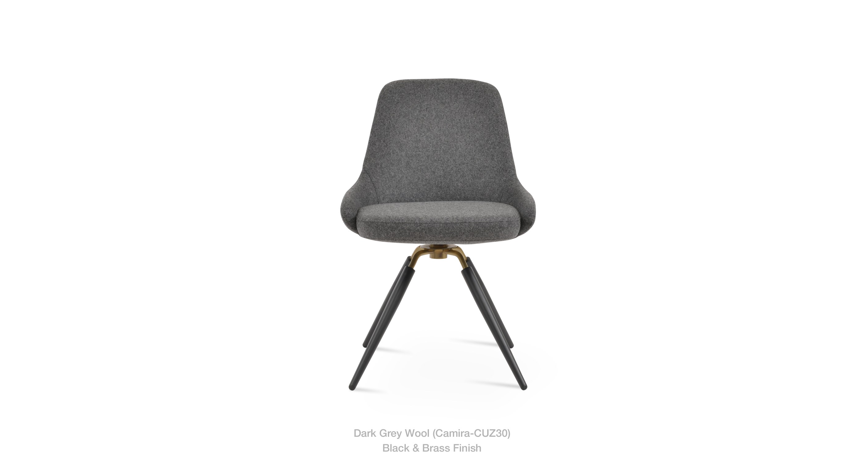 dark grey wool