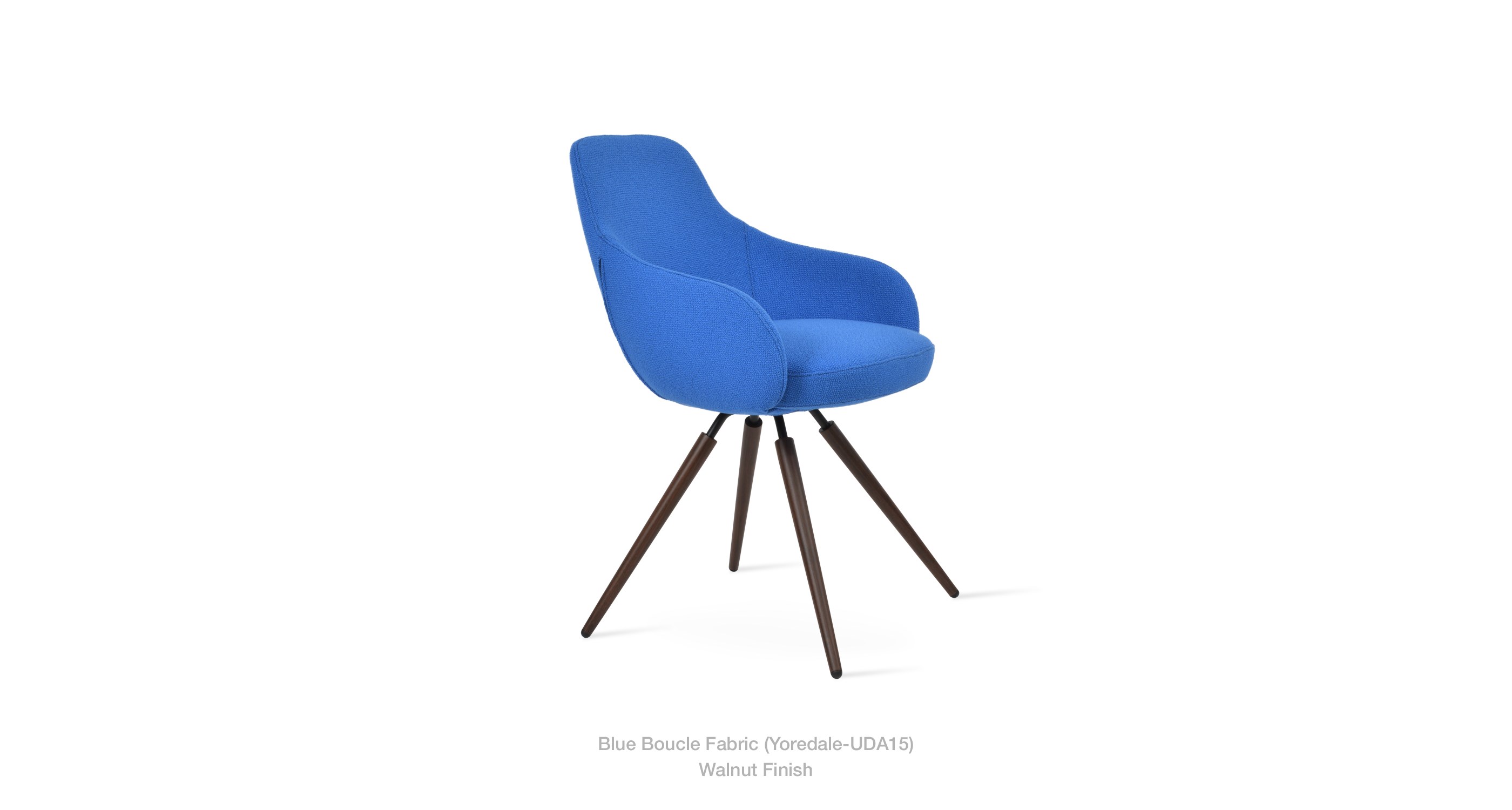 blue boucle
