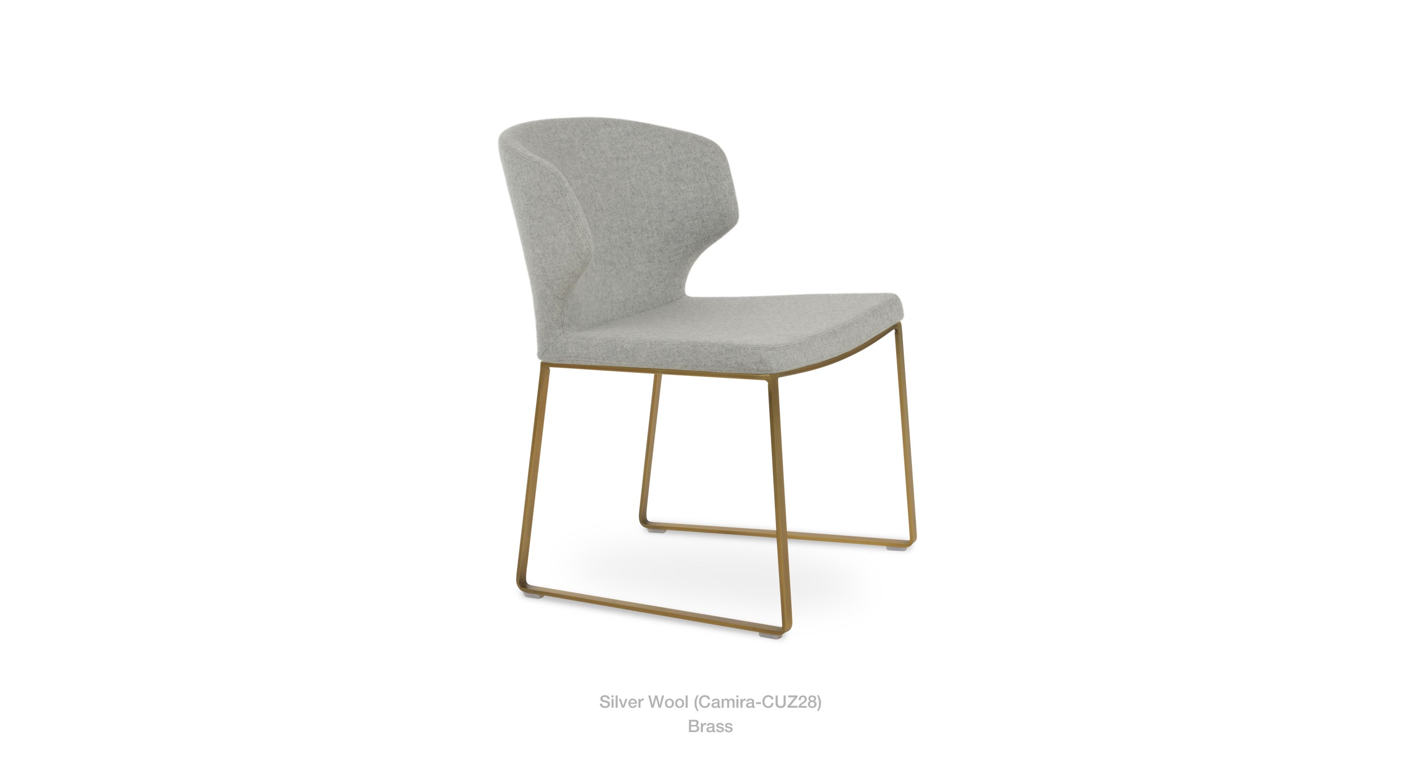 silver wool - brass