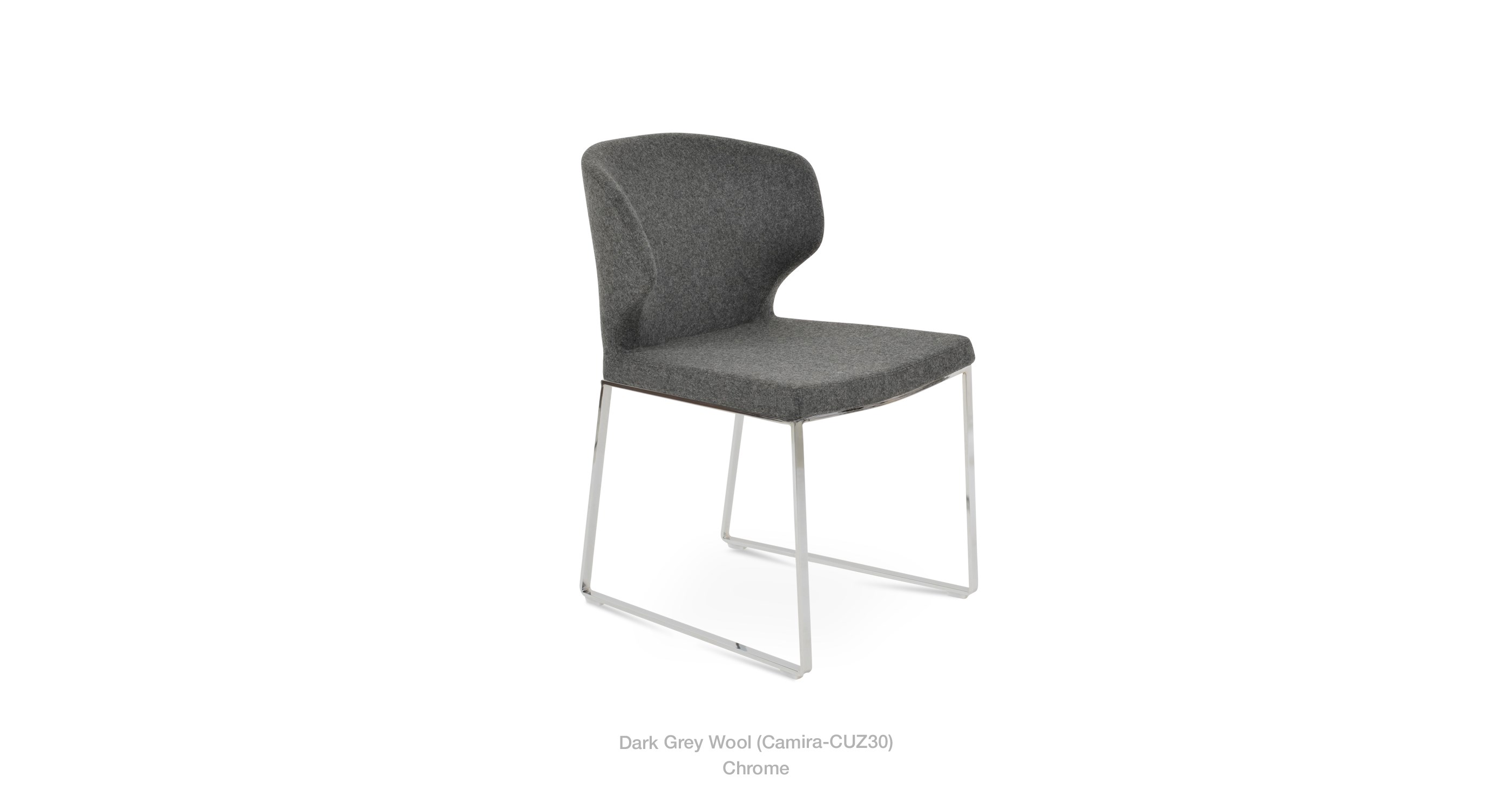 dark grey wool