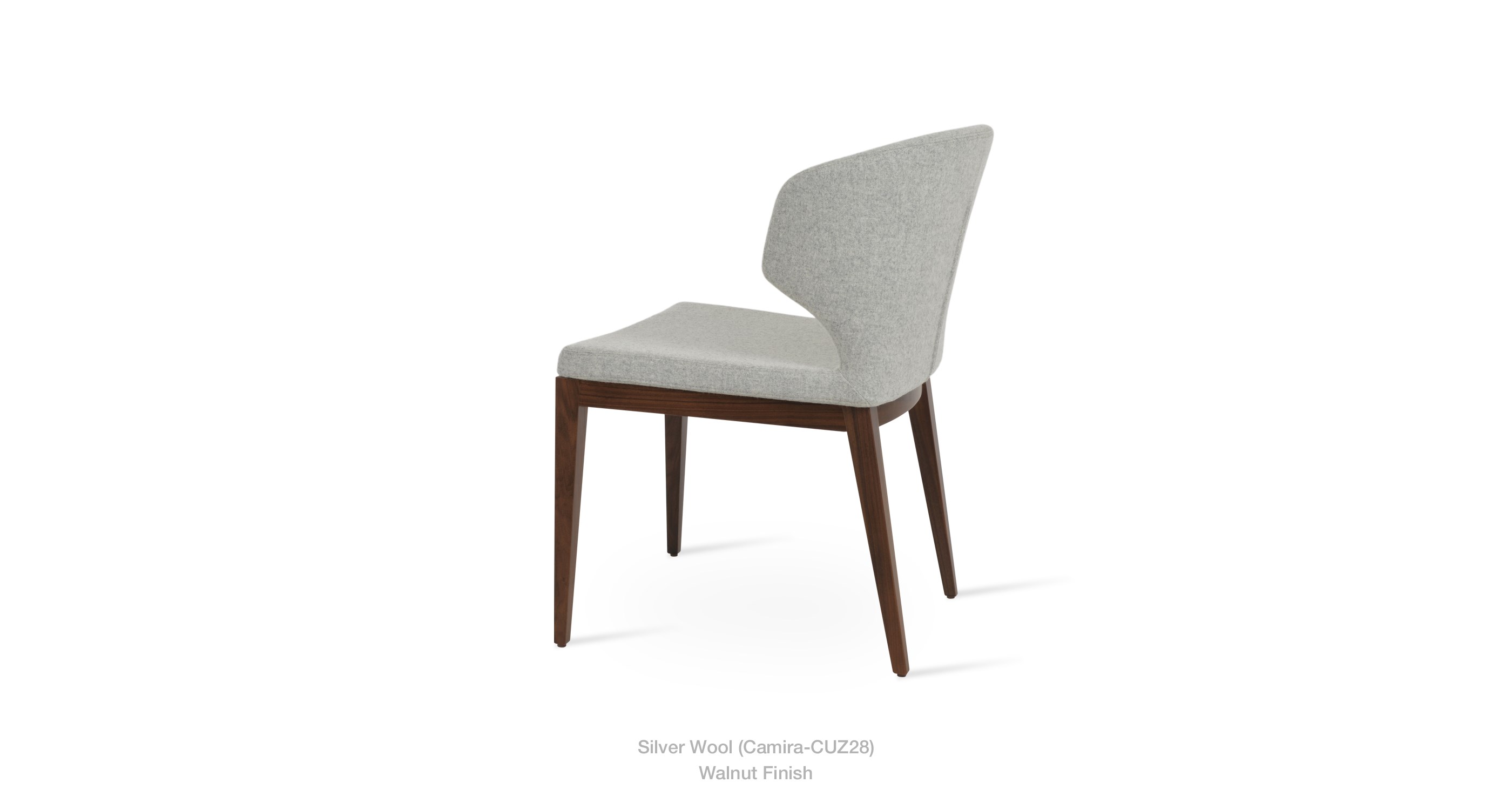 Amed Wood Silver Wool Walnut