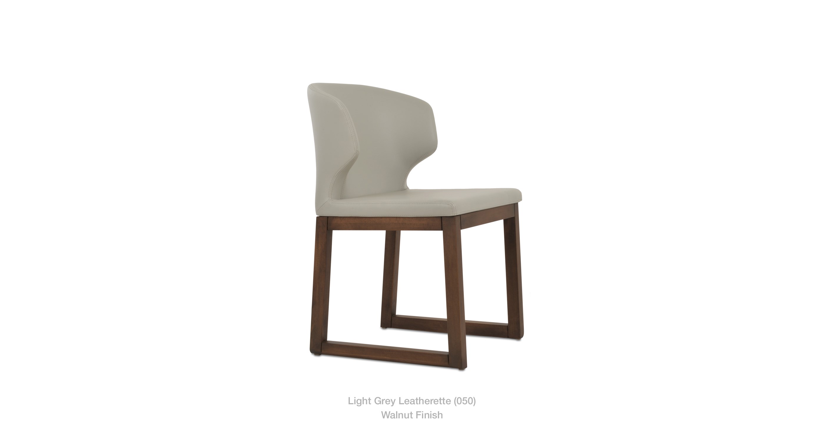 Amed Sled Wood Light Grey