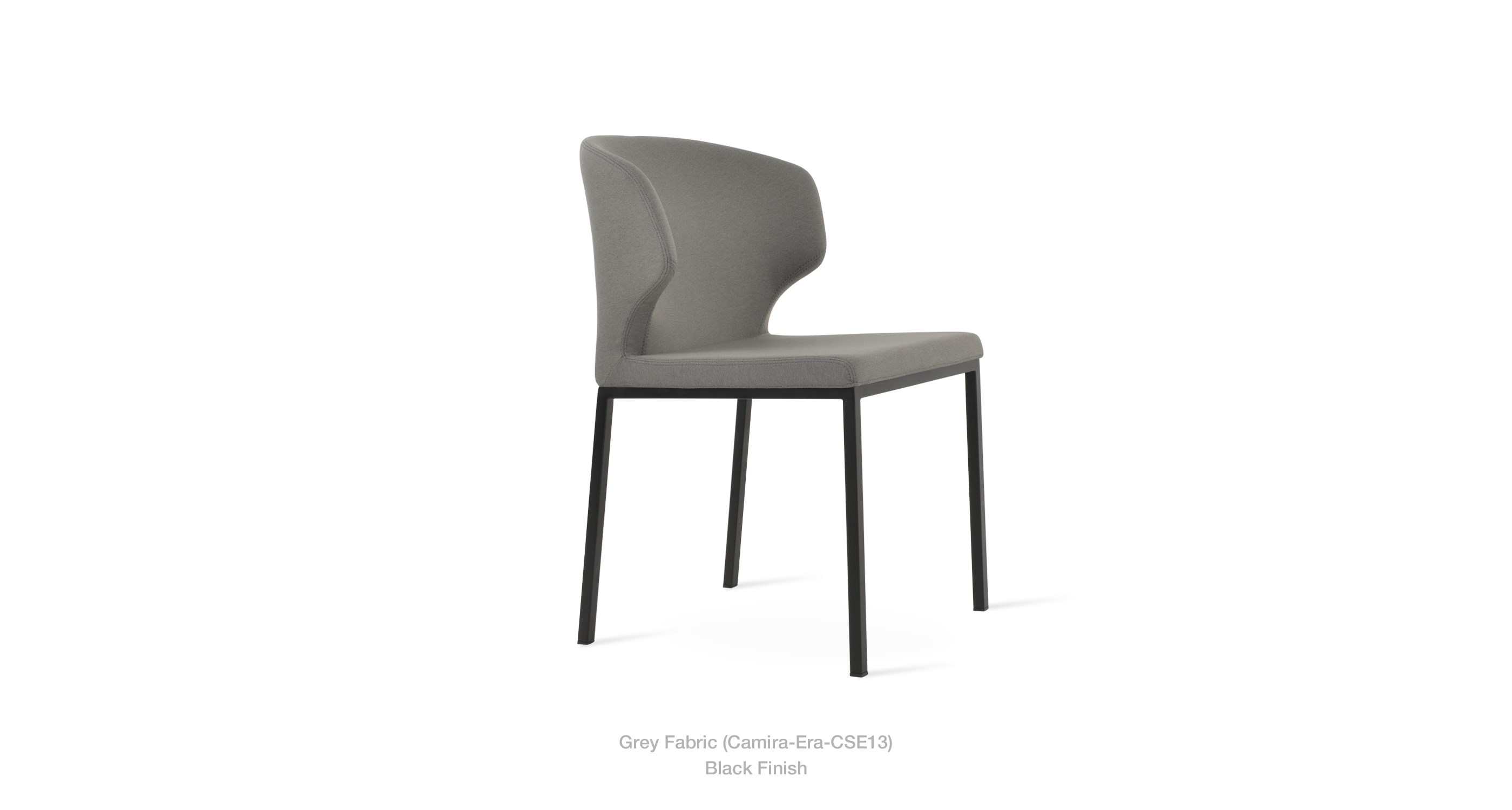 grey fabric - black