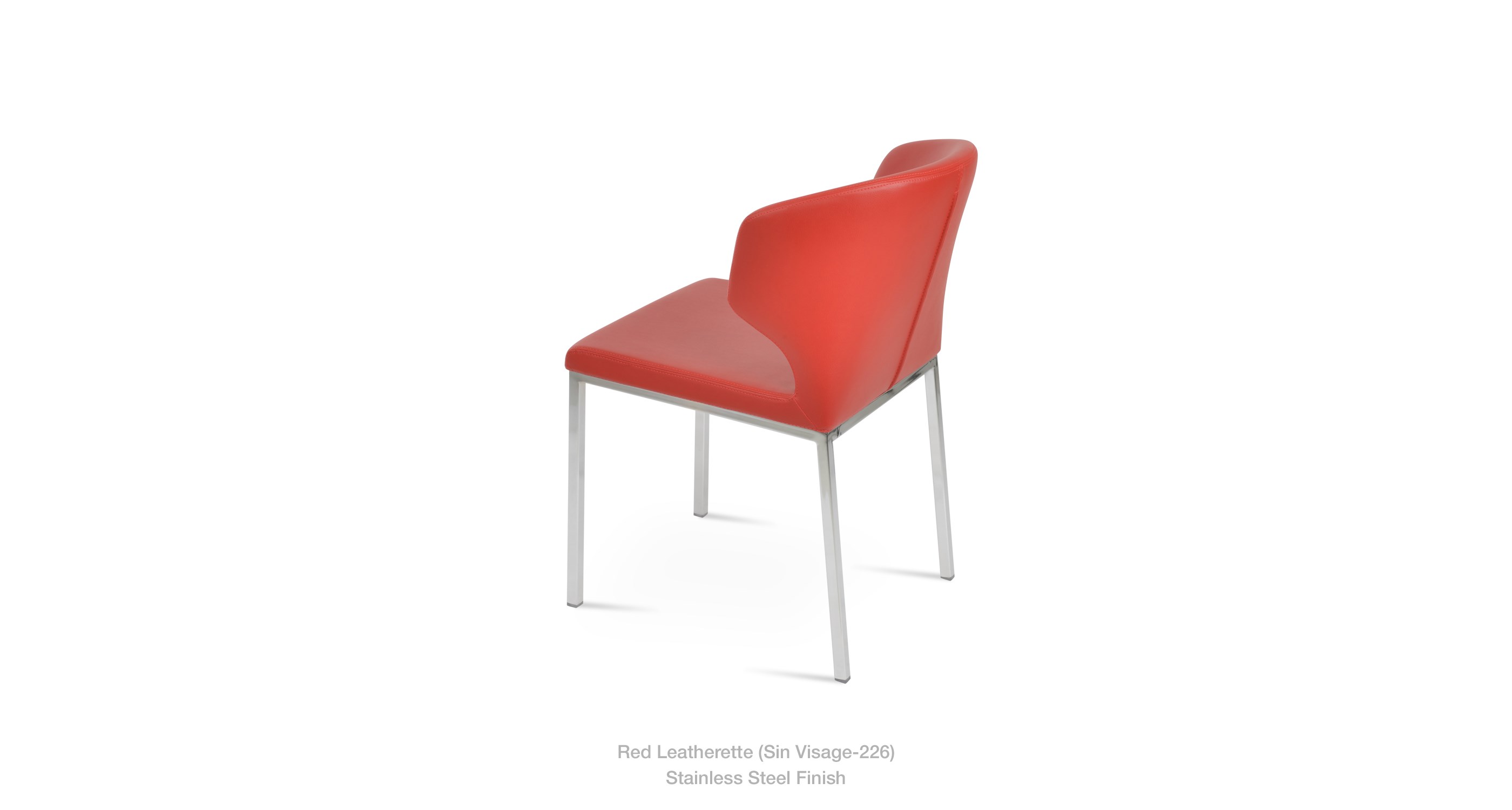 red leatherette - ss