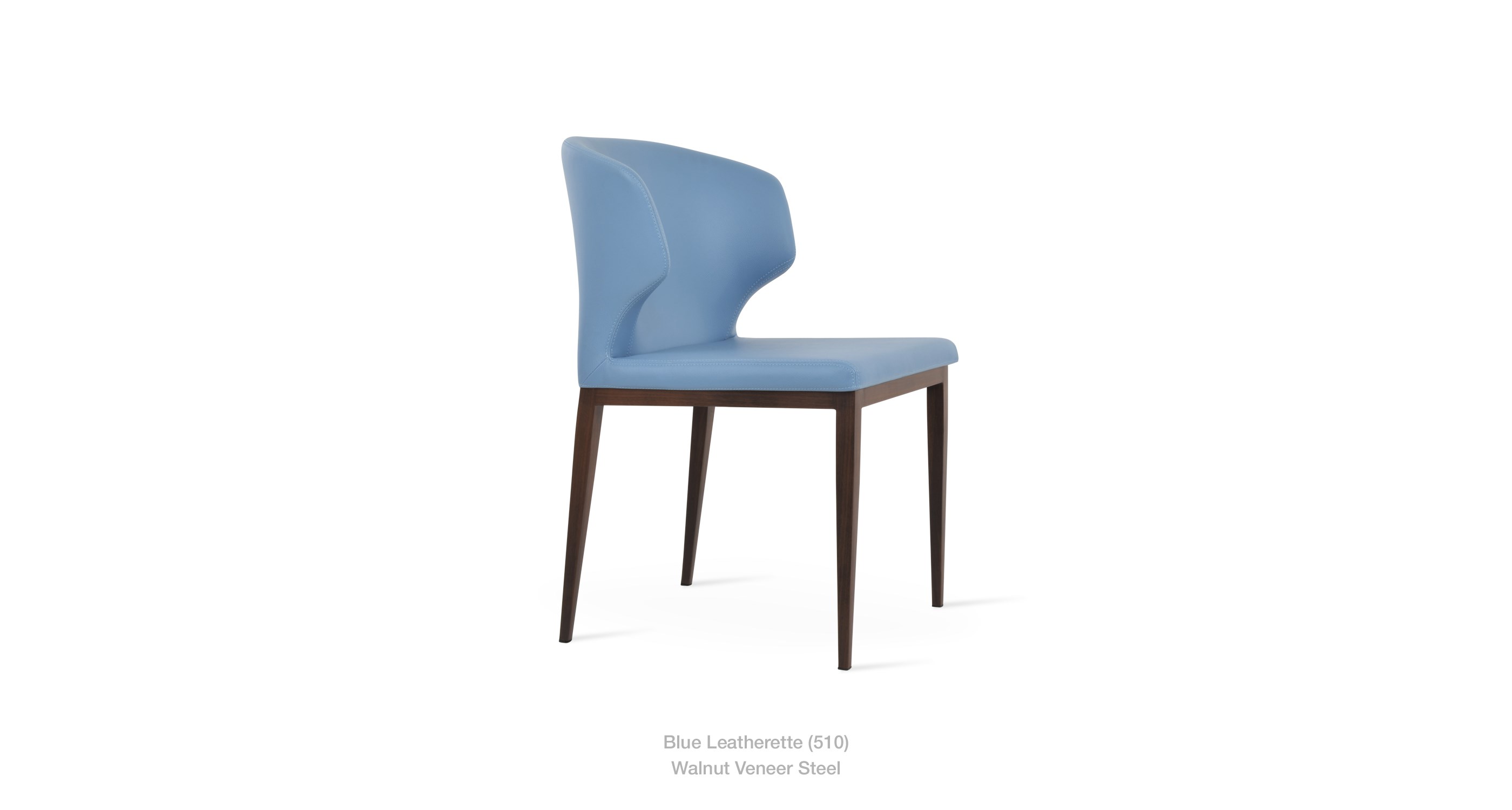 blue boucle - black