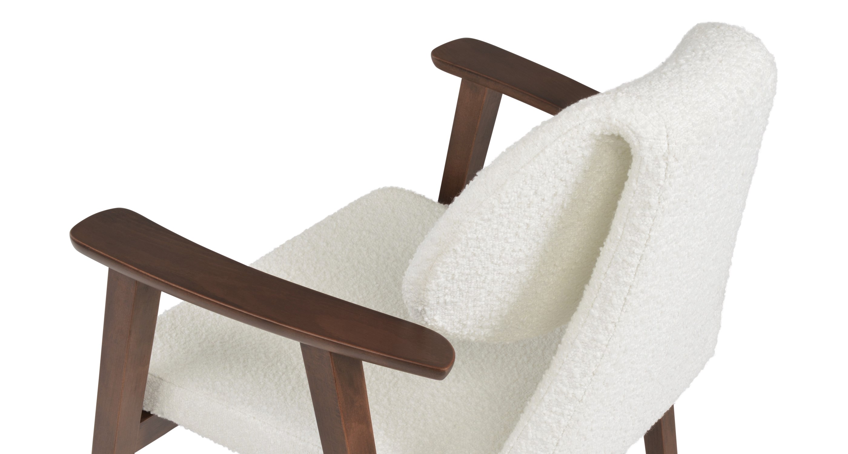 white boucle extra loop