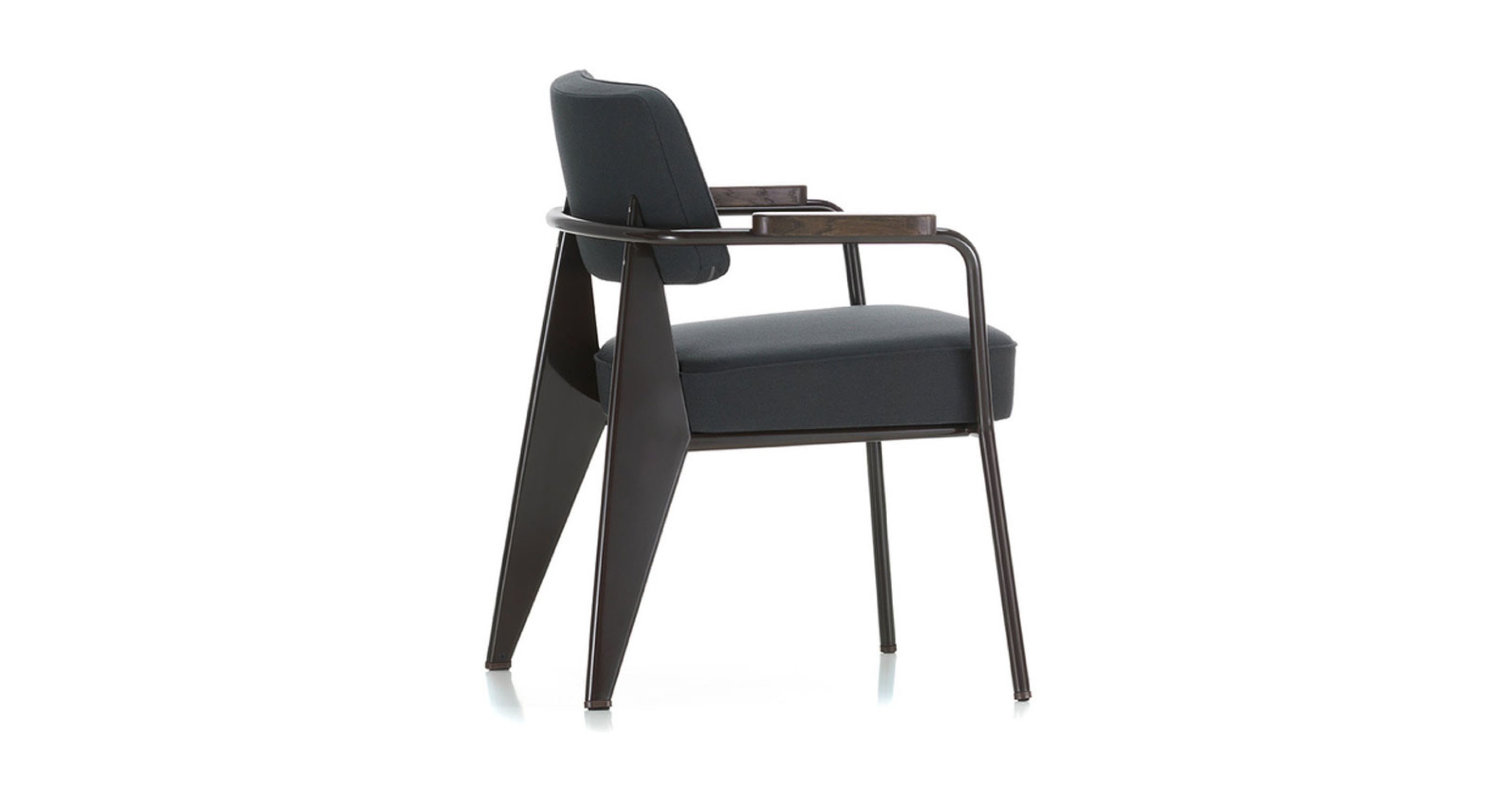 Prouve Arm Walnut Armrest Balck