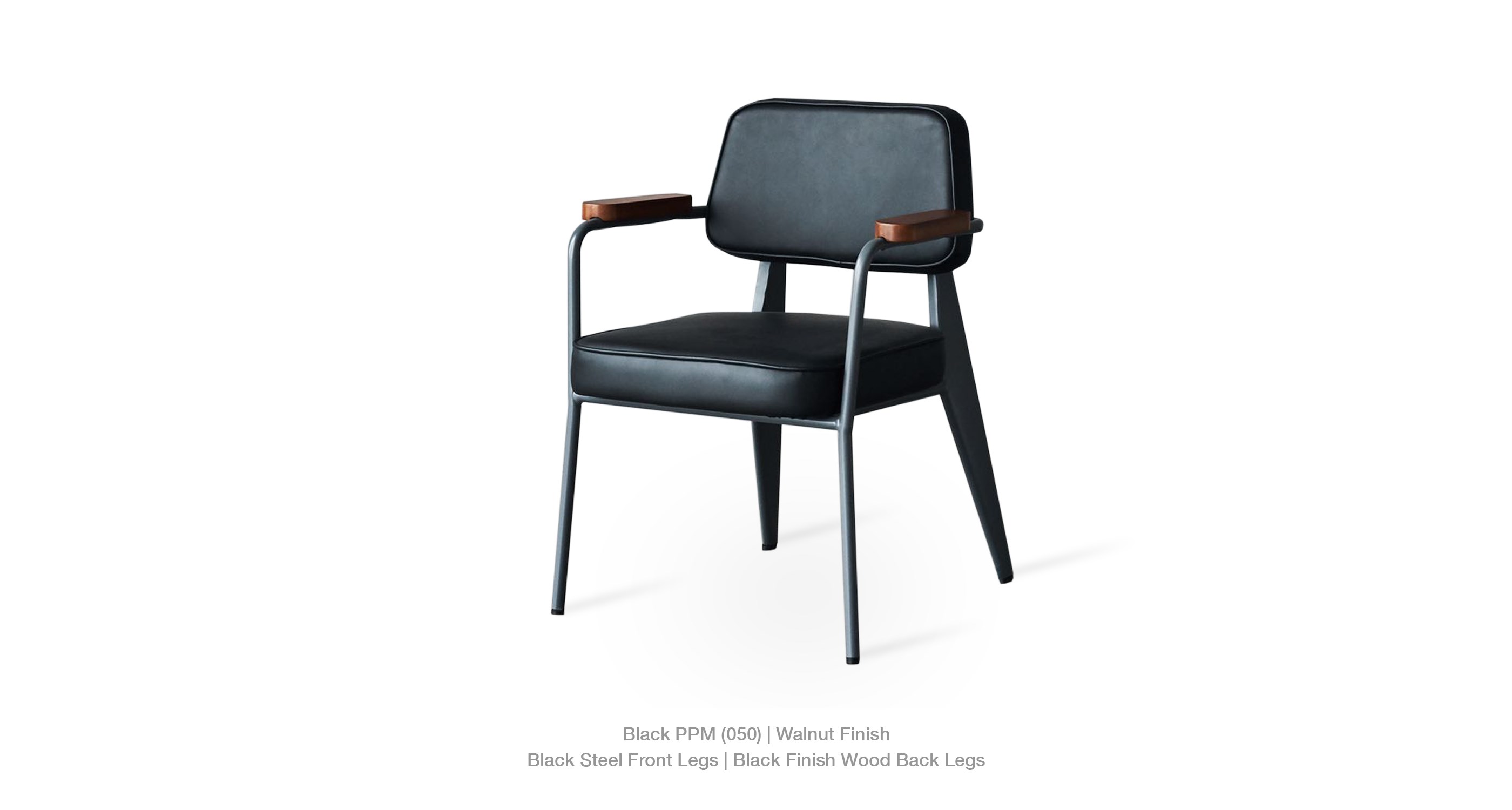 Prouve Arm Dining Black