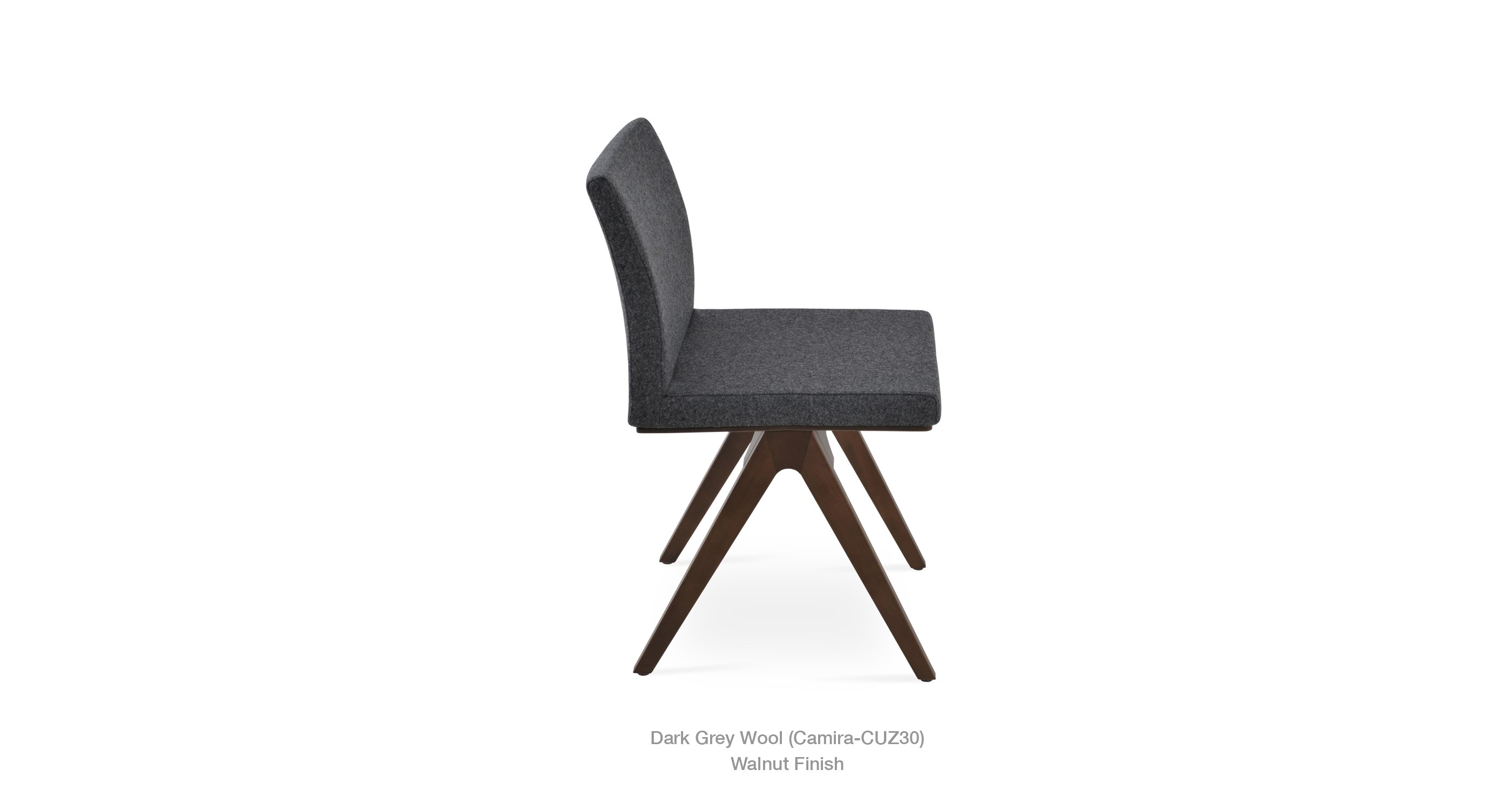 Aria Fino Dark Grey Wool