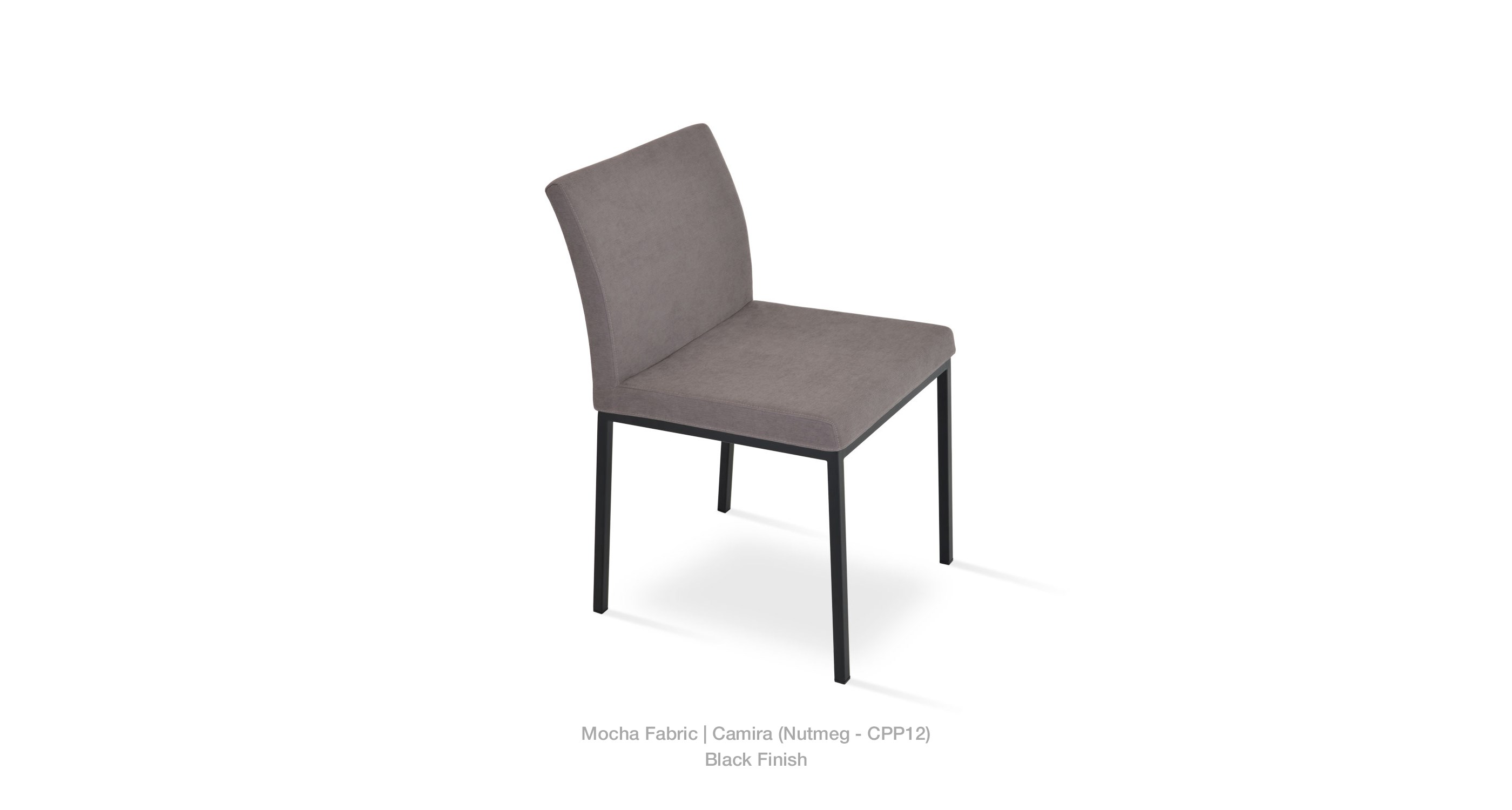 Aria Black Powder - Mocha Fabric