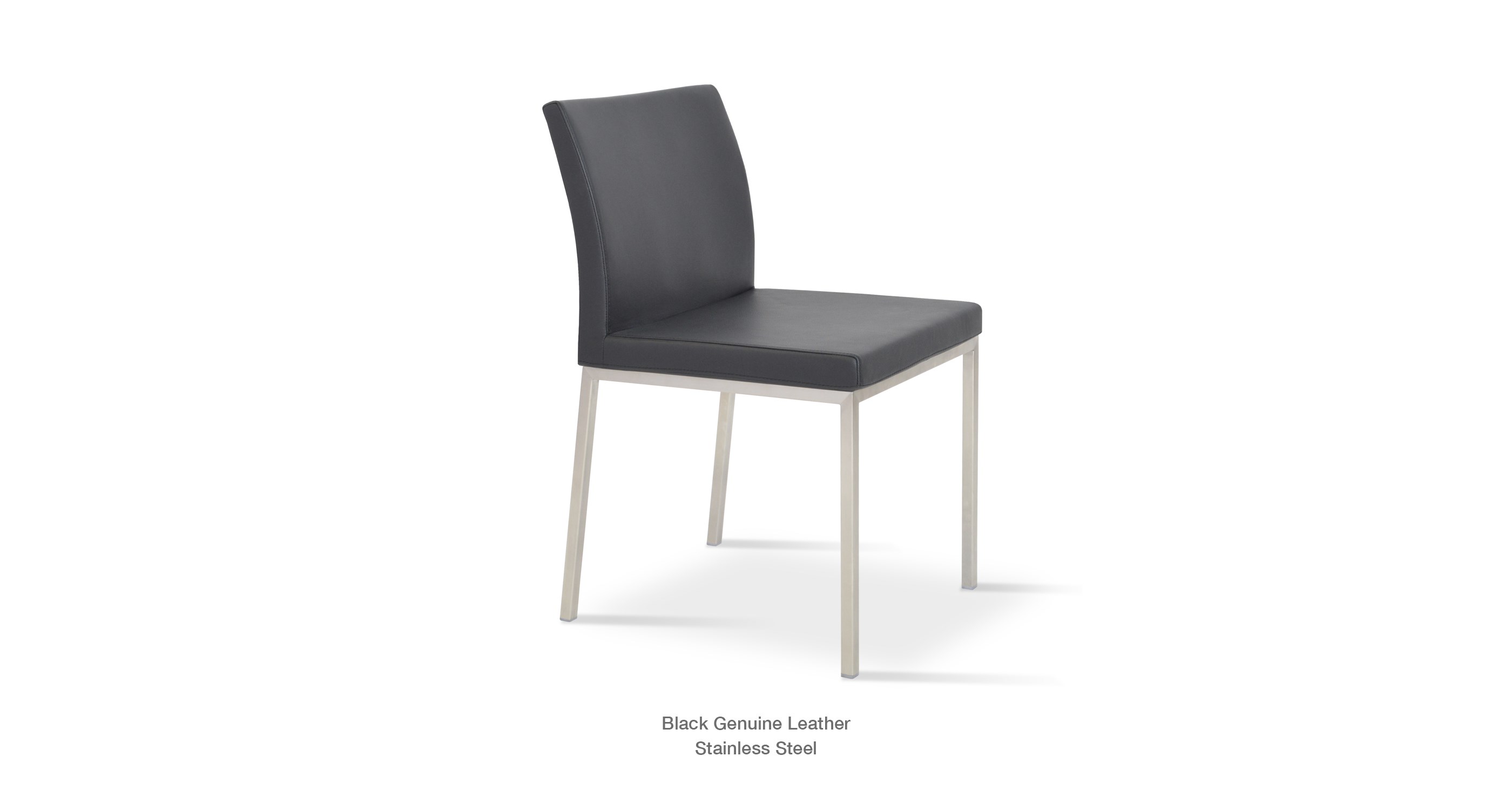 Aria Black G.Leather Steel