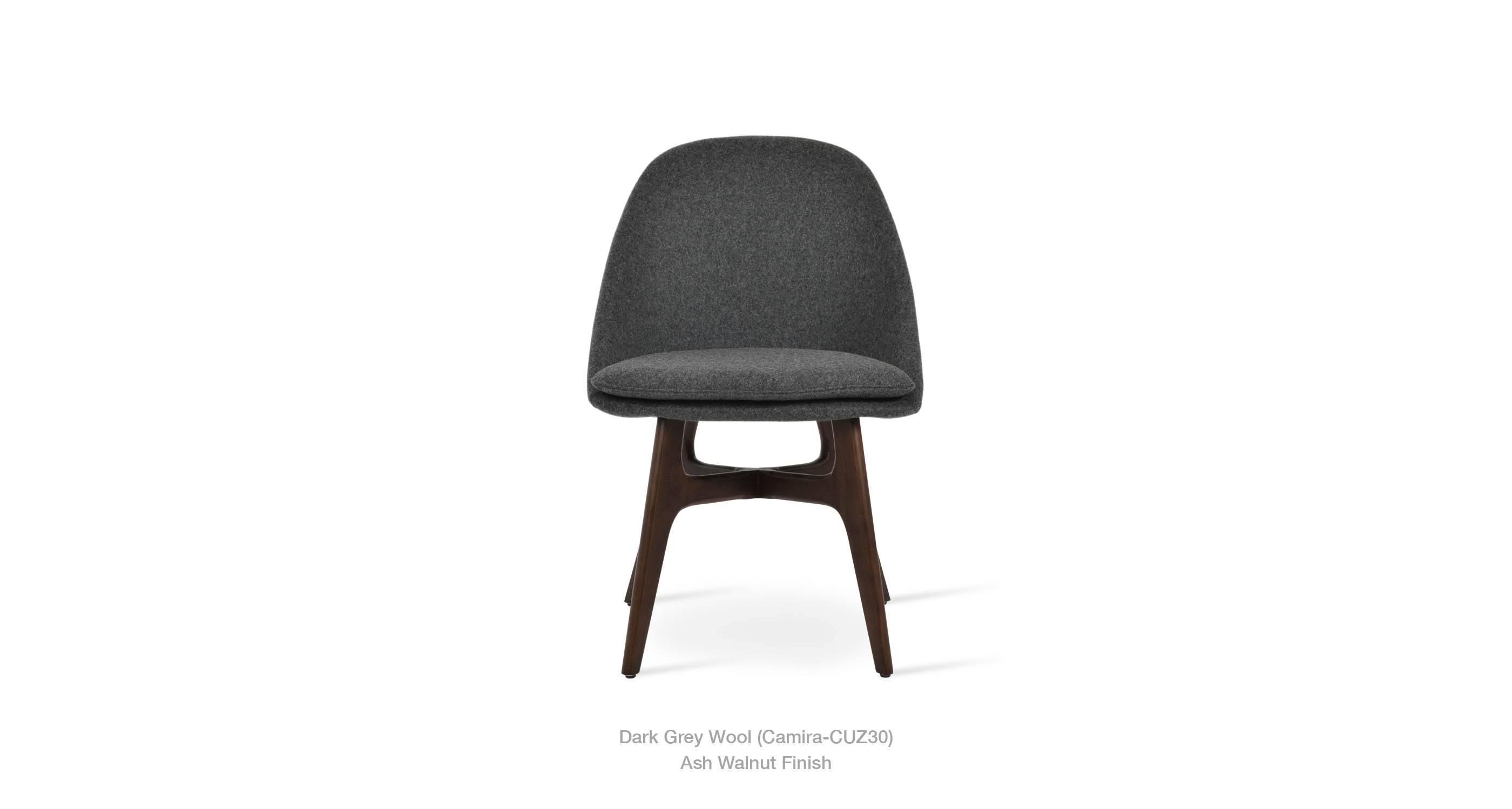 dark grey wool