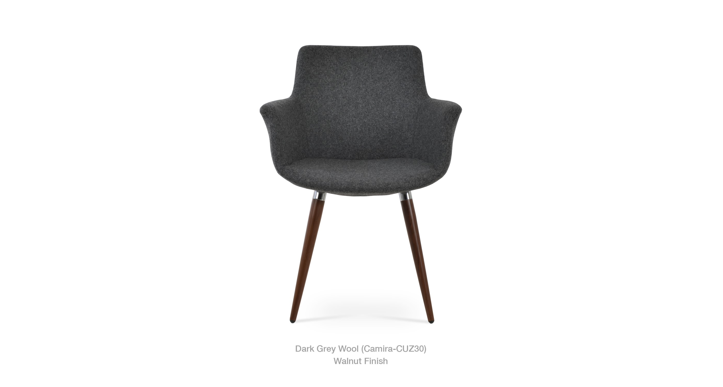 Bottega Ana Dark Grey Wool 