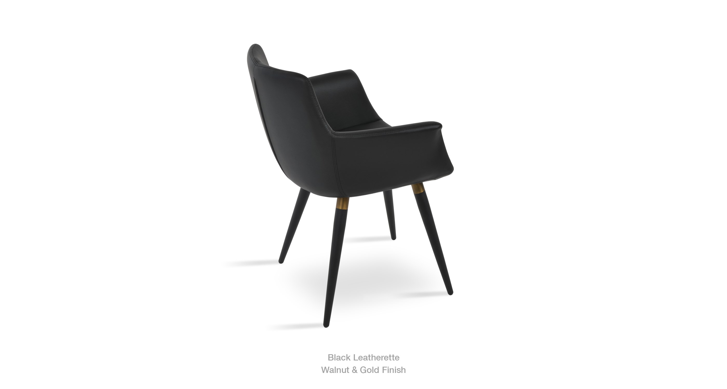 2020 01 20 Bottega Arm Ana Black Leatherette Black