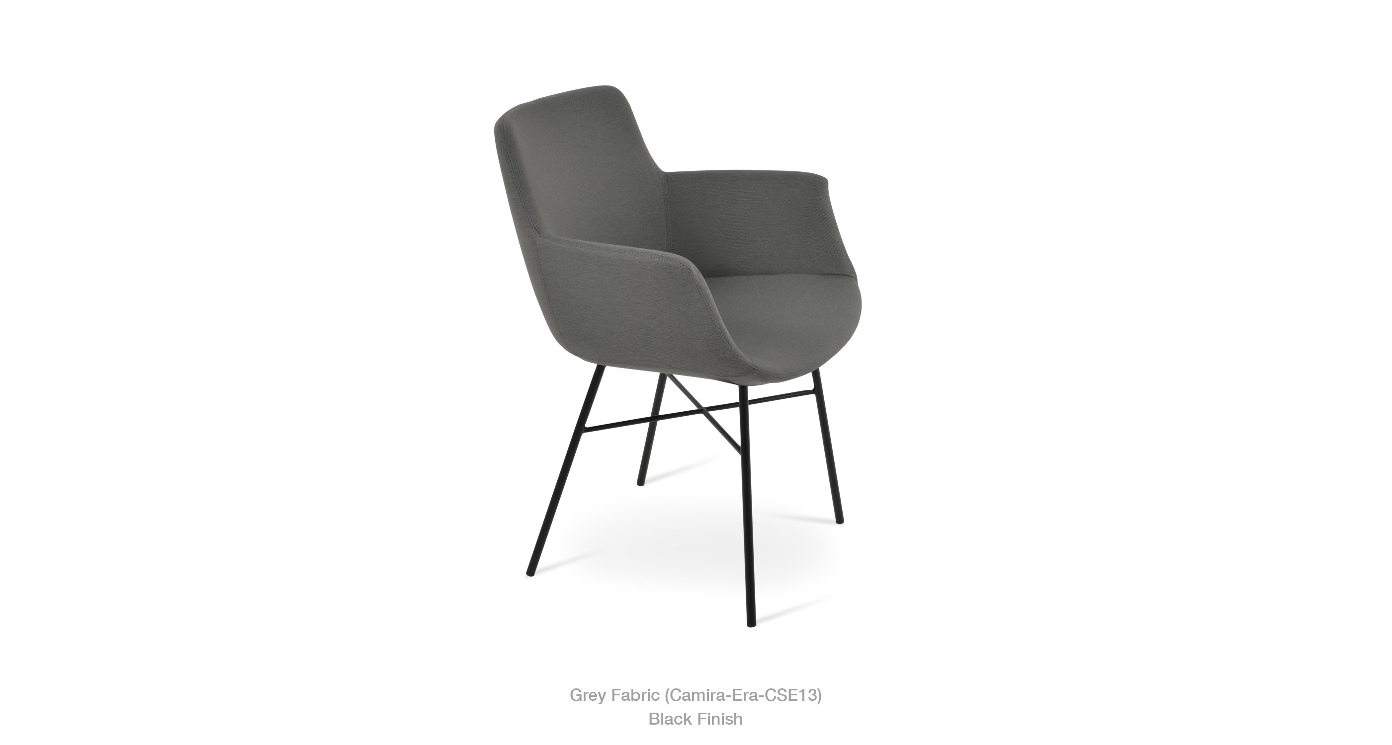 2019 12 10 Bottega Arm Cross Grey Fabric Black