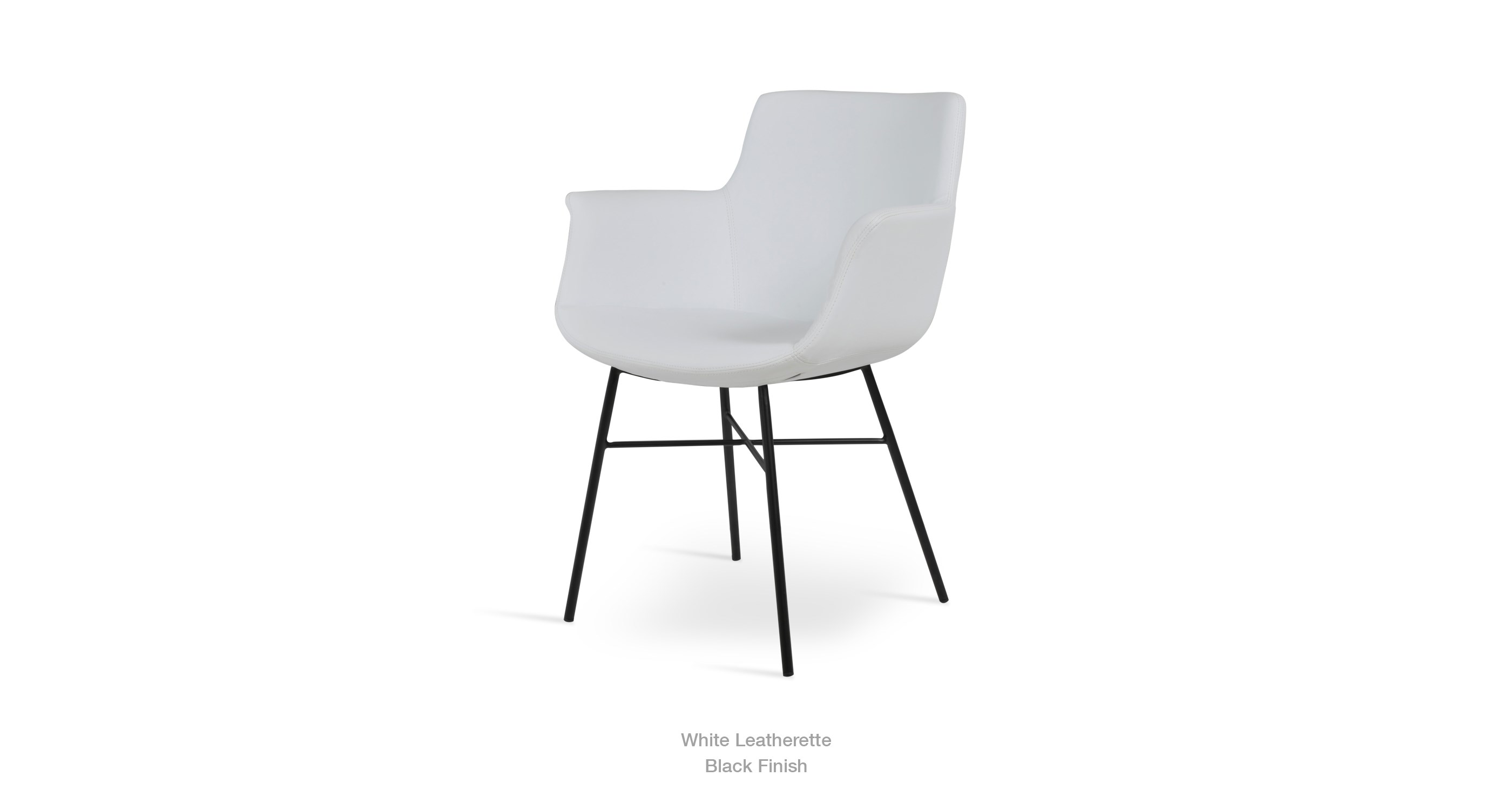 white leathertte