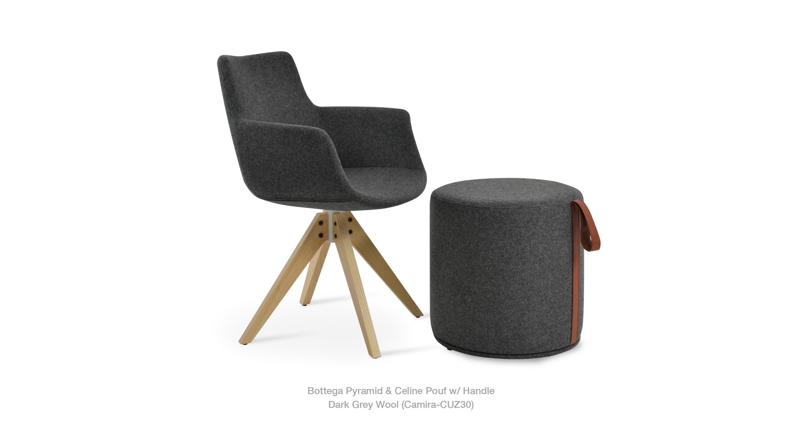 dark grey wool