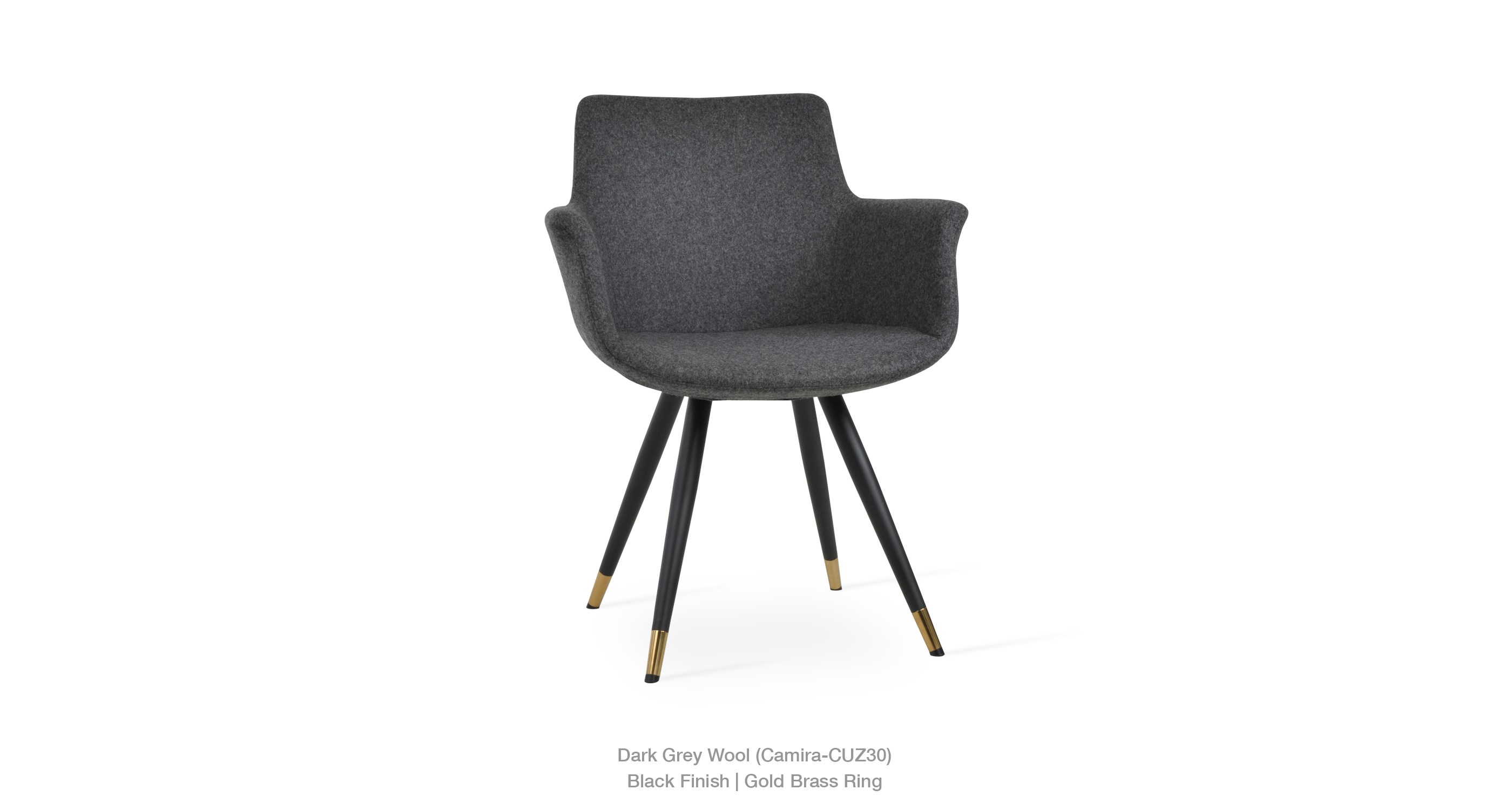dark grey wool