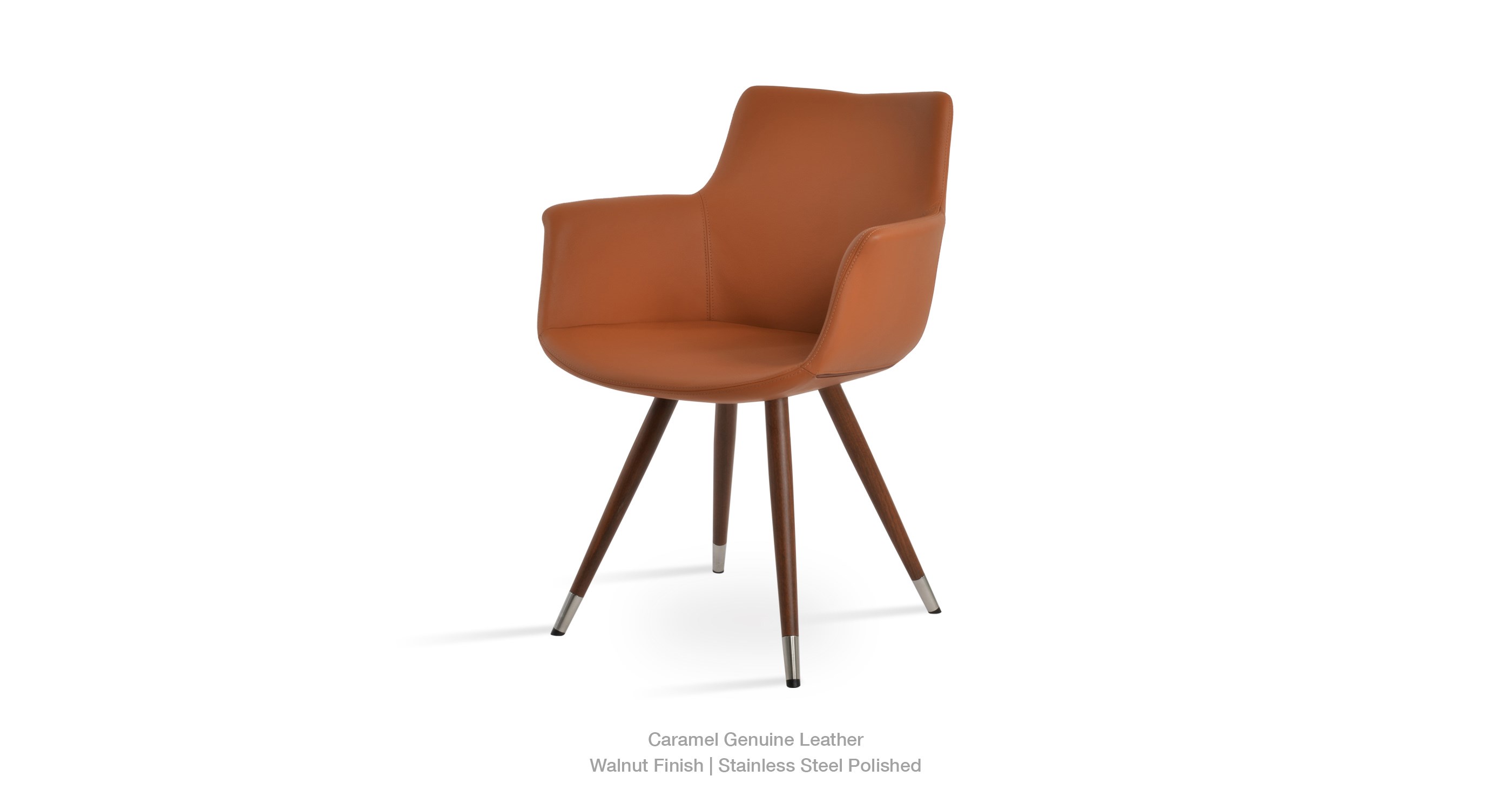 11 30 20 Bottega Arm Star Caramel Leather Walnut