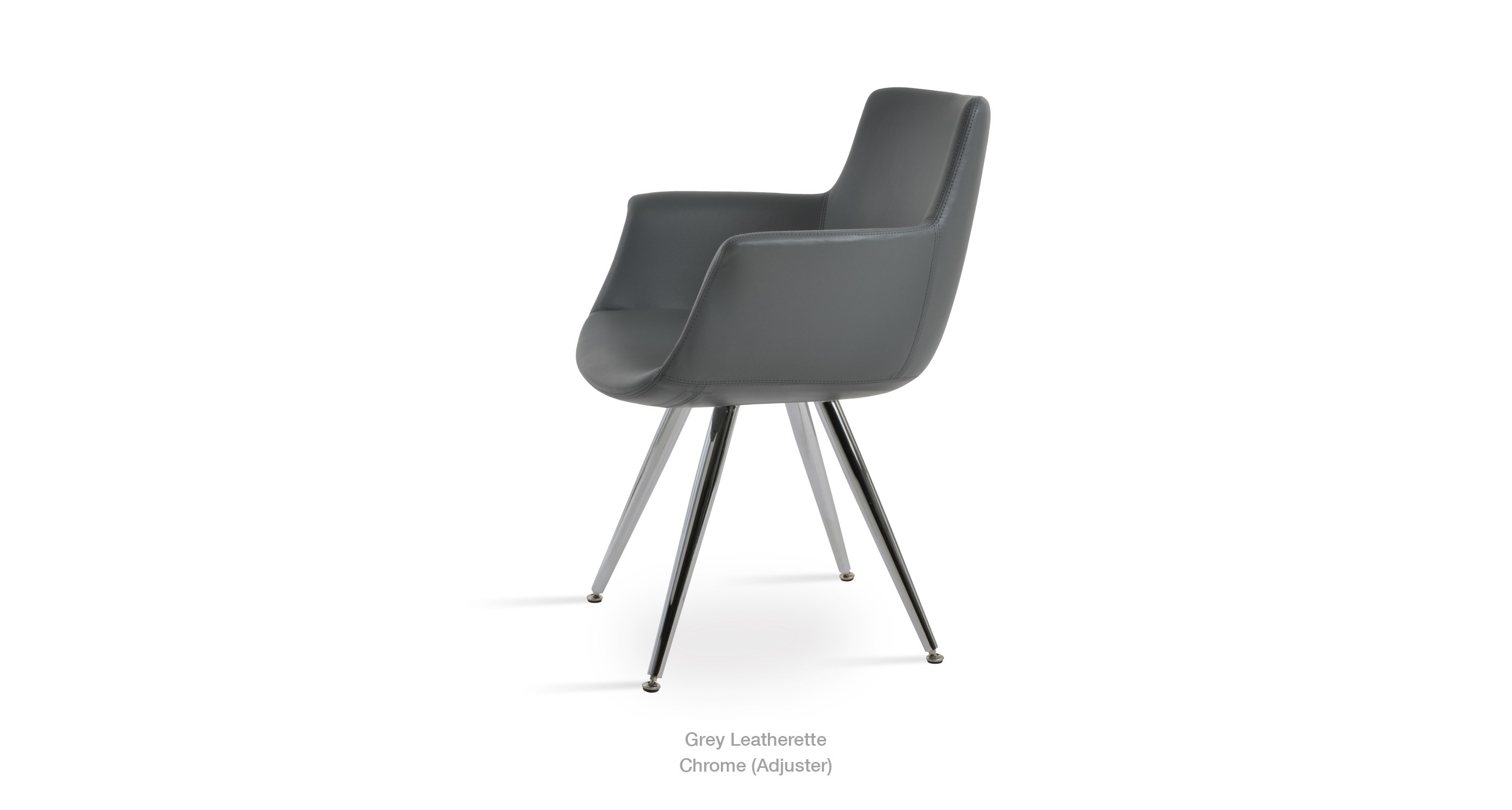 11 30 20 Bottega Arm Star Grey Leatherette