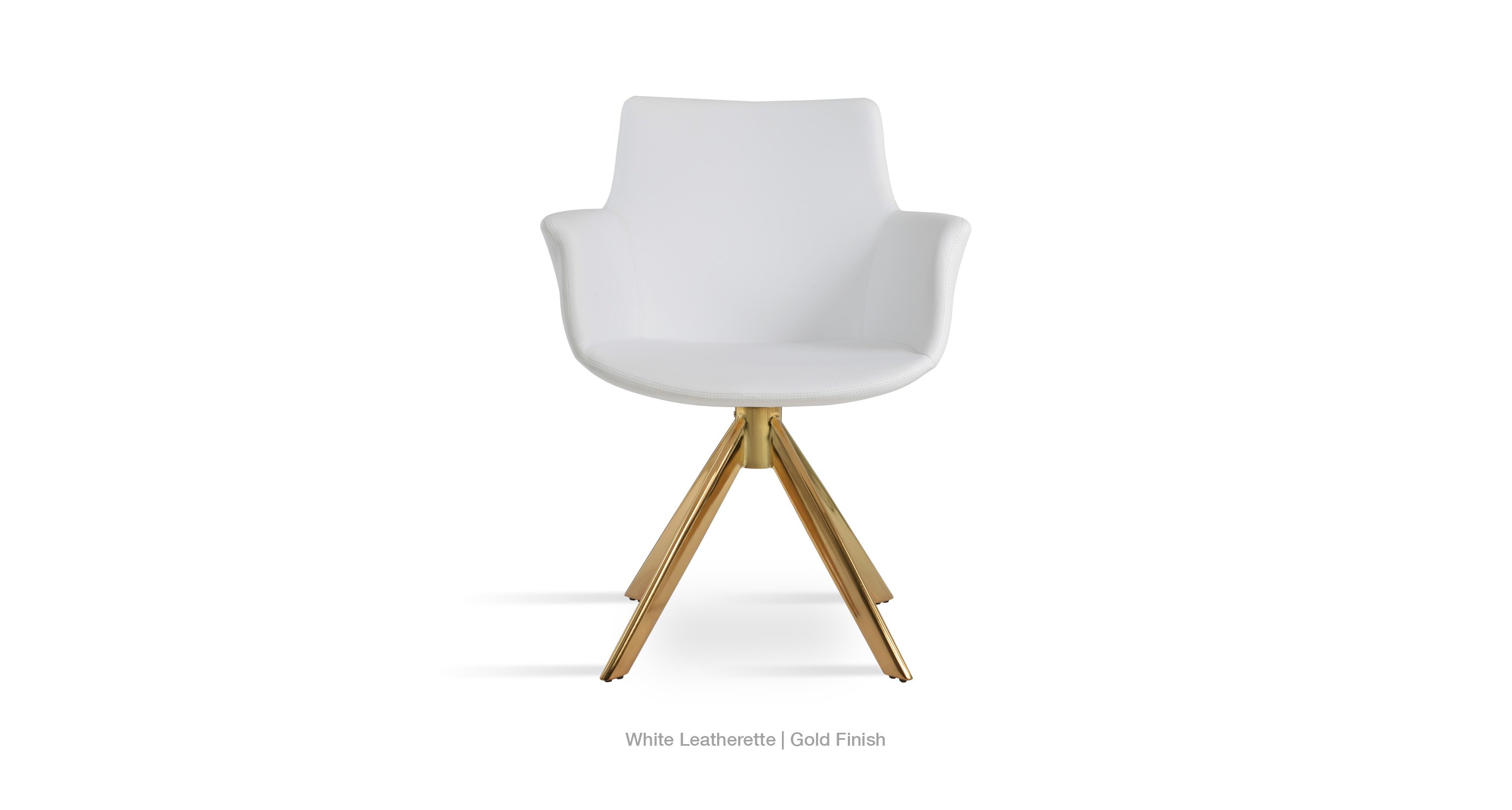 11 30 20 Bottega Arm White Leatherette