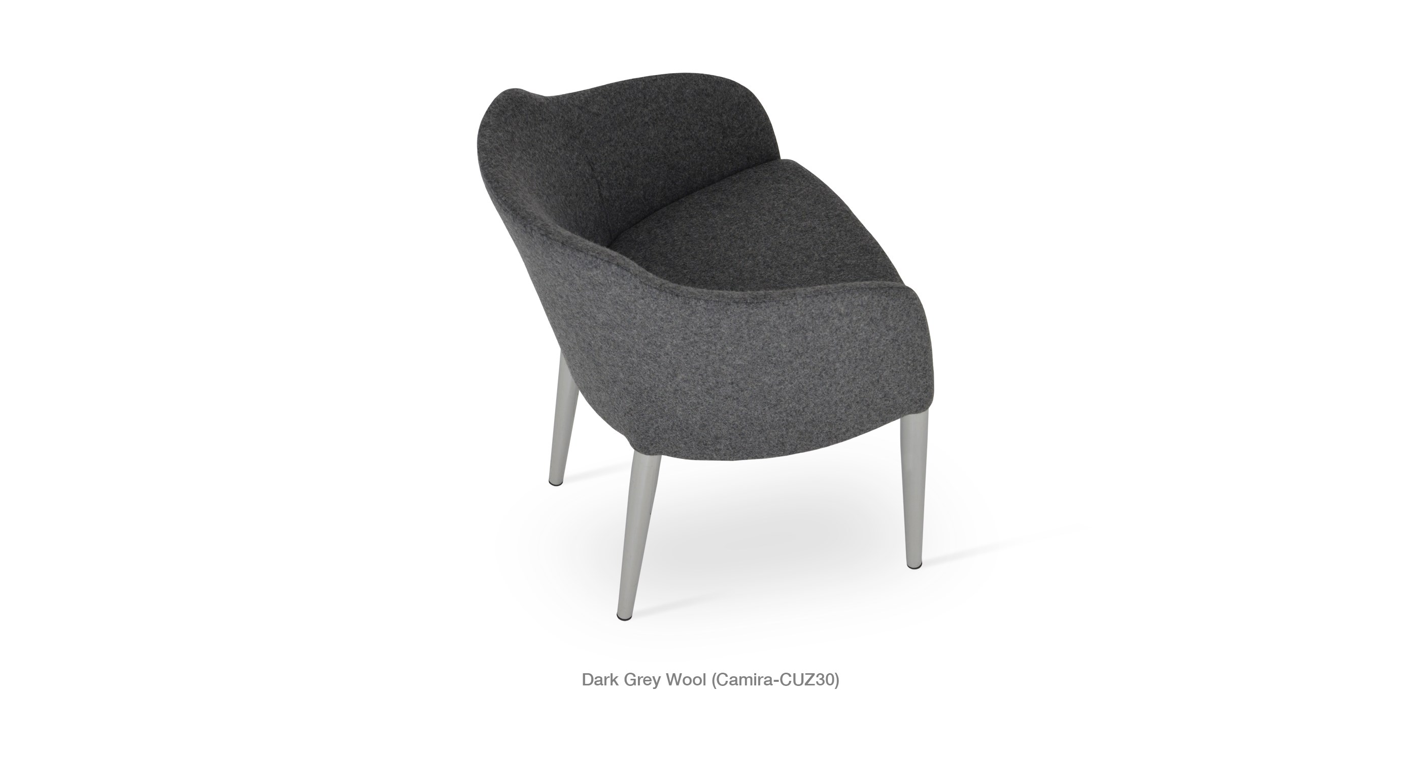 dark grey wool