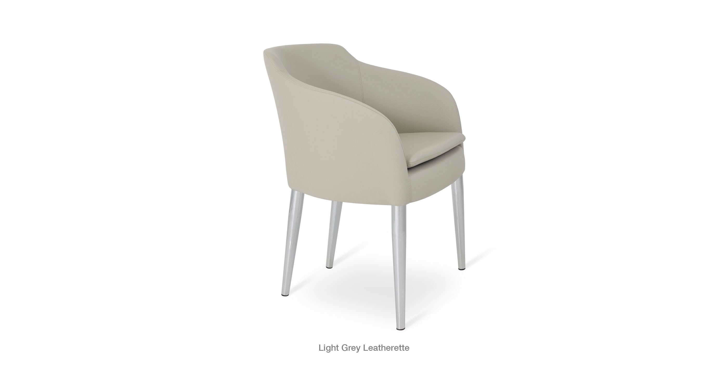 Light Grey Leatherette